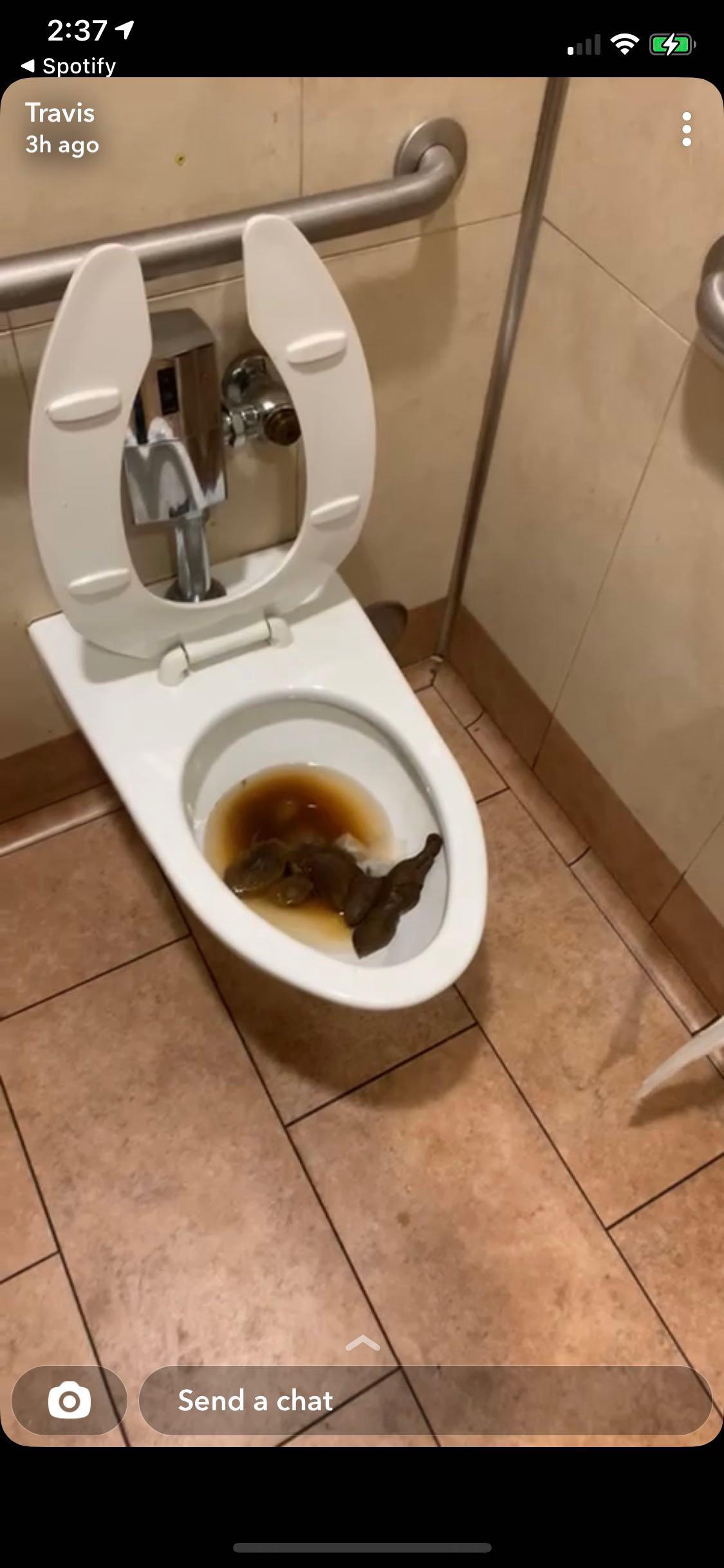 Found this monster at work r/poop
