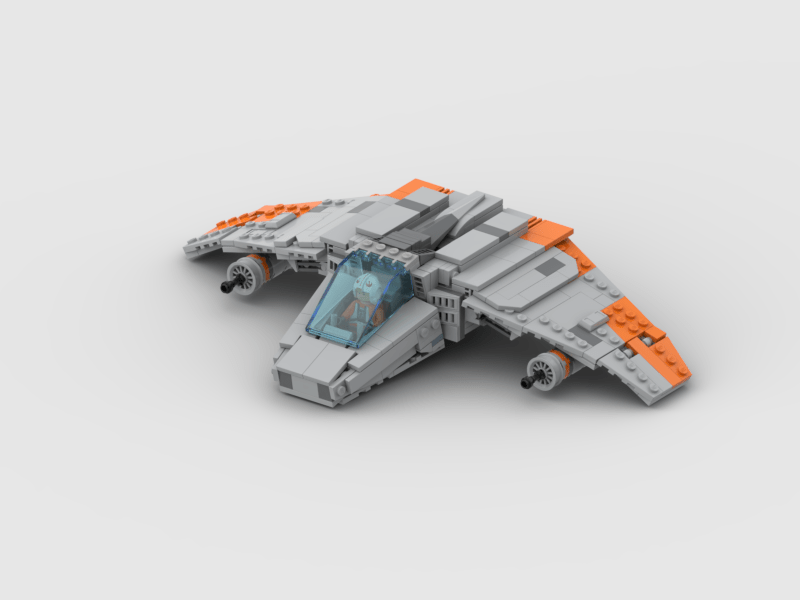 VWing Airspeeder MOC Prototype (feedback would be helpful) r