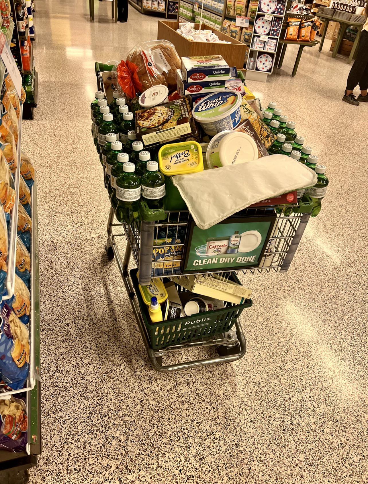 Customer kept adding to the order in the chat. Underestimated how many