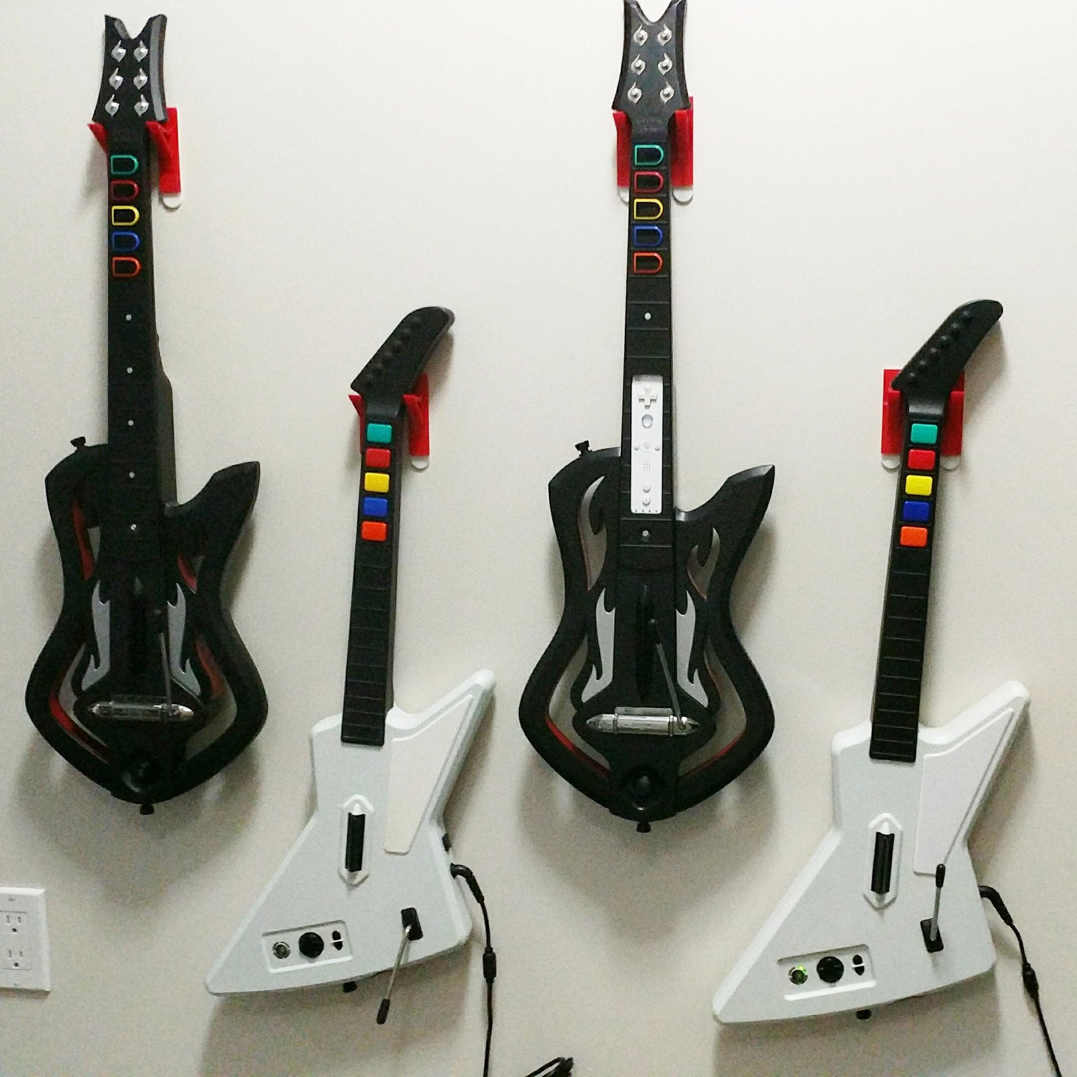 Wall mounted my fav guitars r/GuitarHero