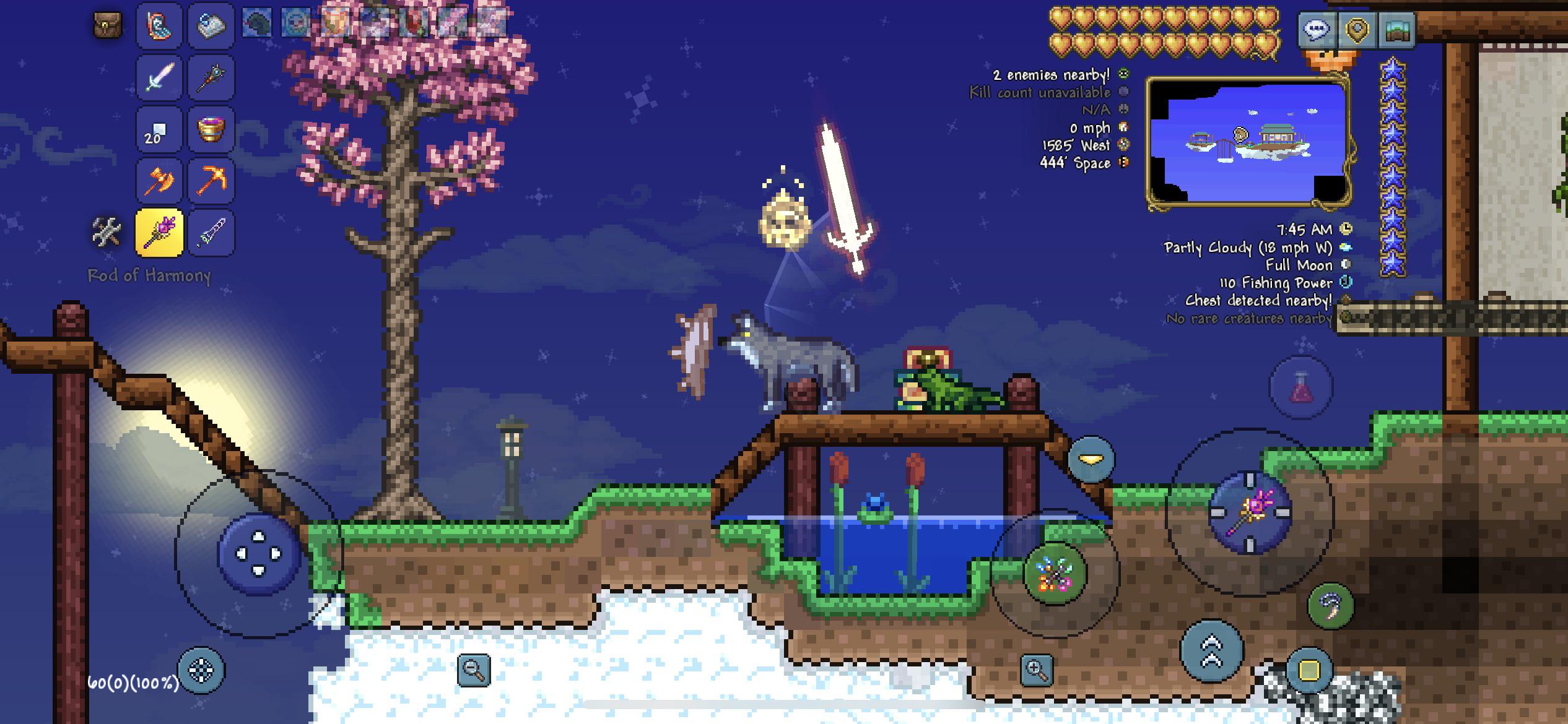 Found the Lilith’s necklace! Drops from wolves. r/Terraria