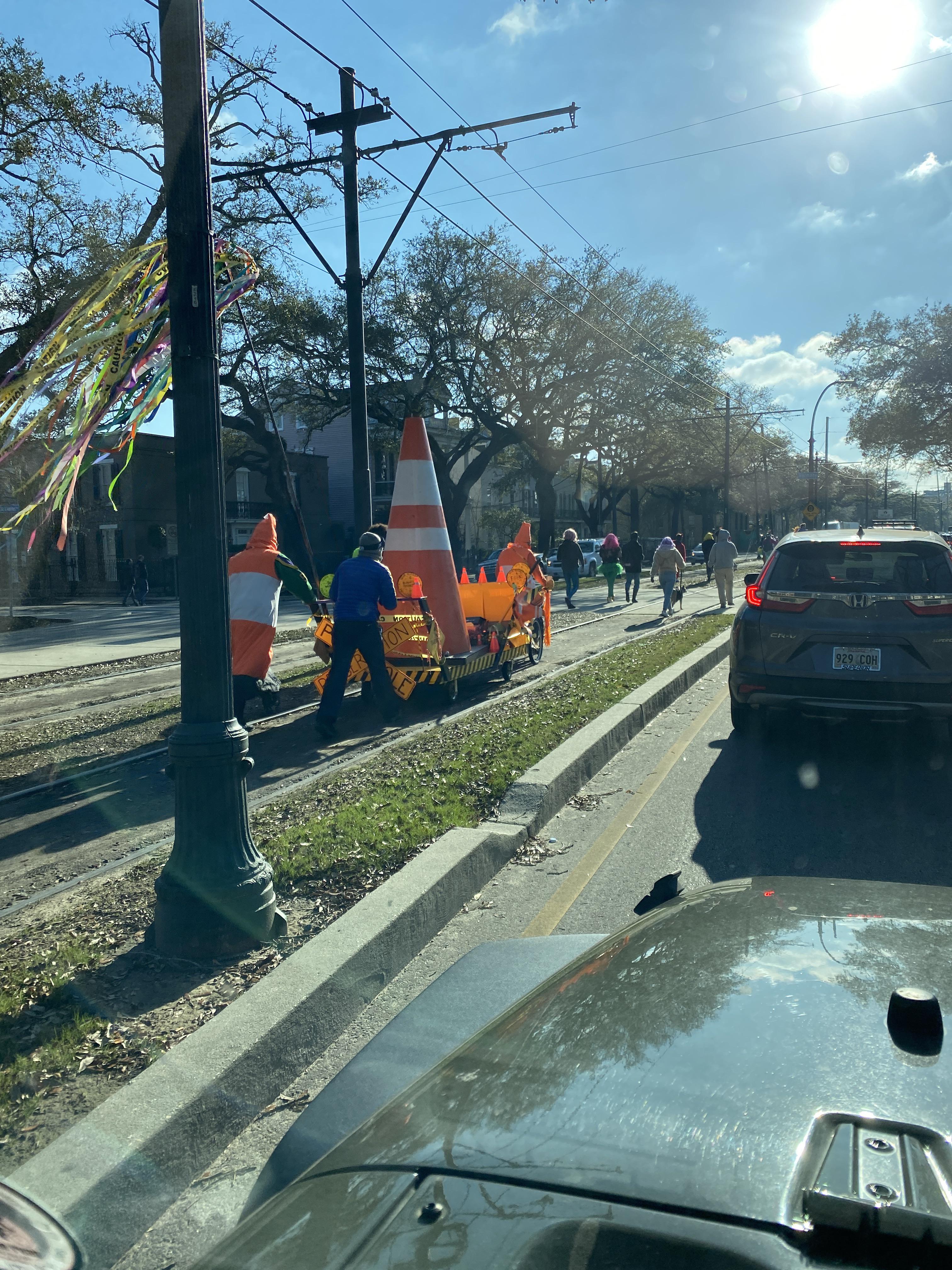 I took this pic of King cone from Mardi Gras day r/NewOrleans