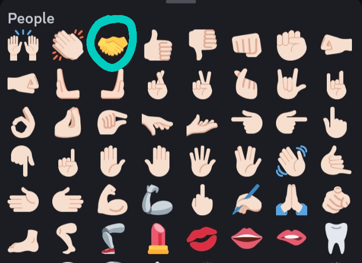 All except one of my emoji skin tones will change color when I click