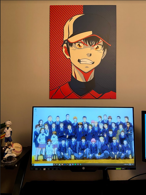 I just received this to decorate my room. r/AceOfTheDiamond