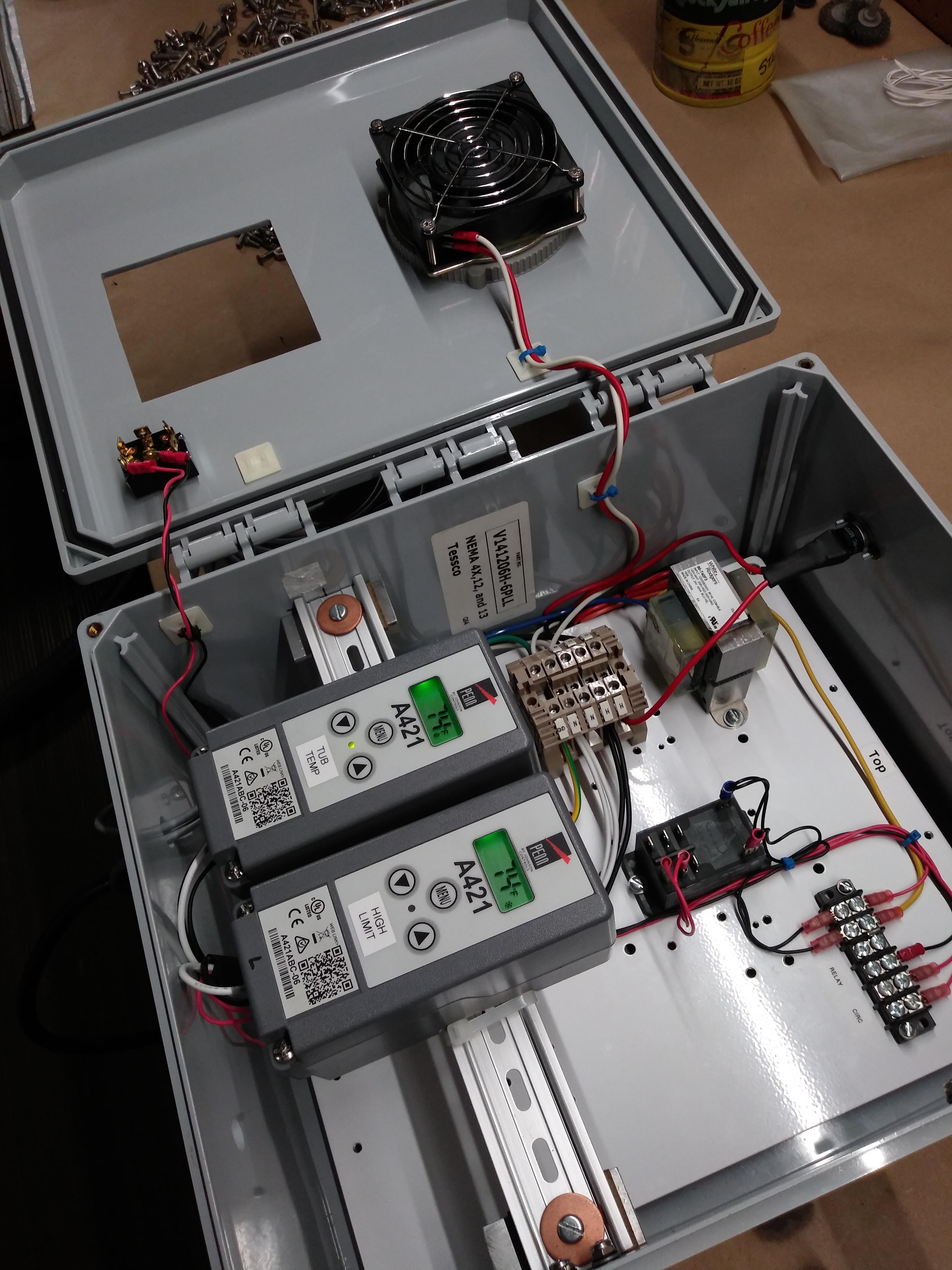 Hot tub controller r/electrical