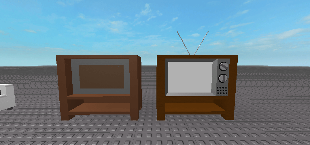 I remade the old roblox tv model r/roblox