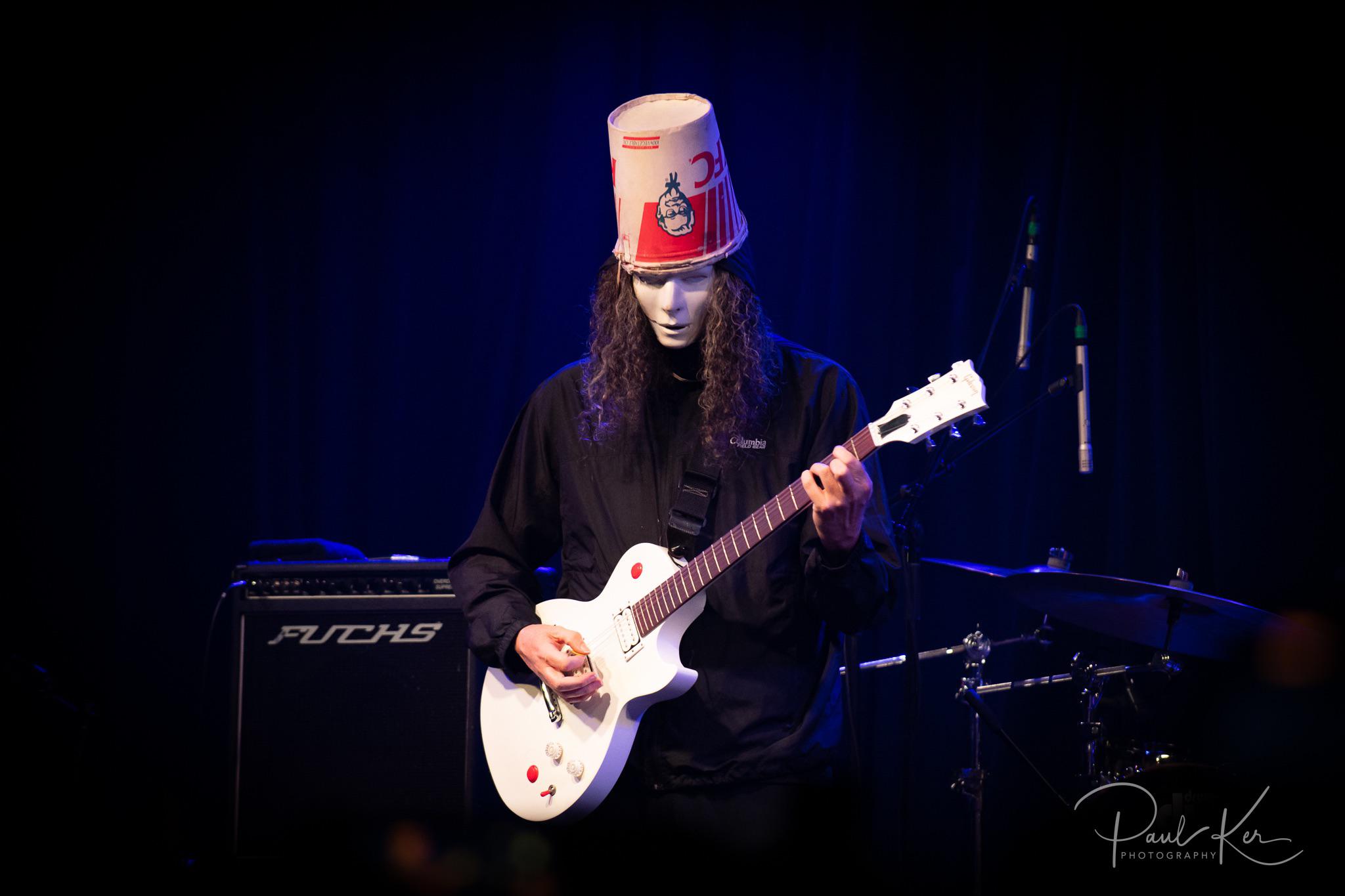 Buckethead at the Praxis show NYC r/Buckethead