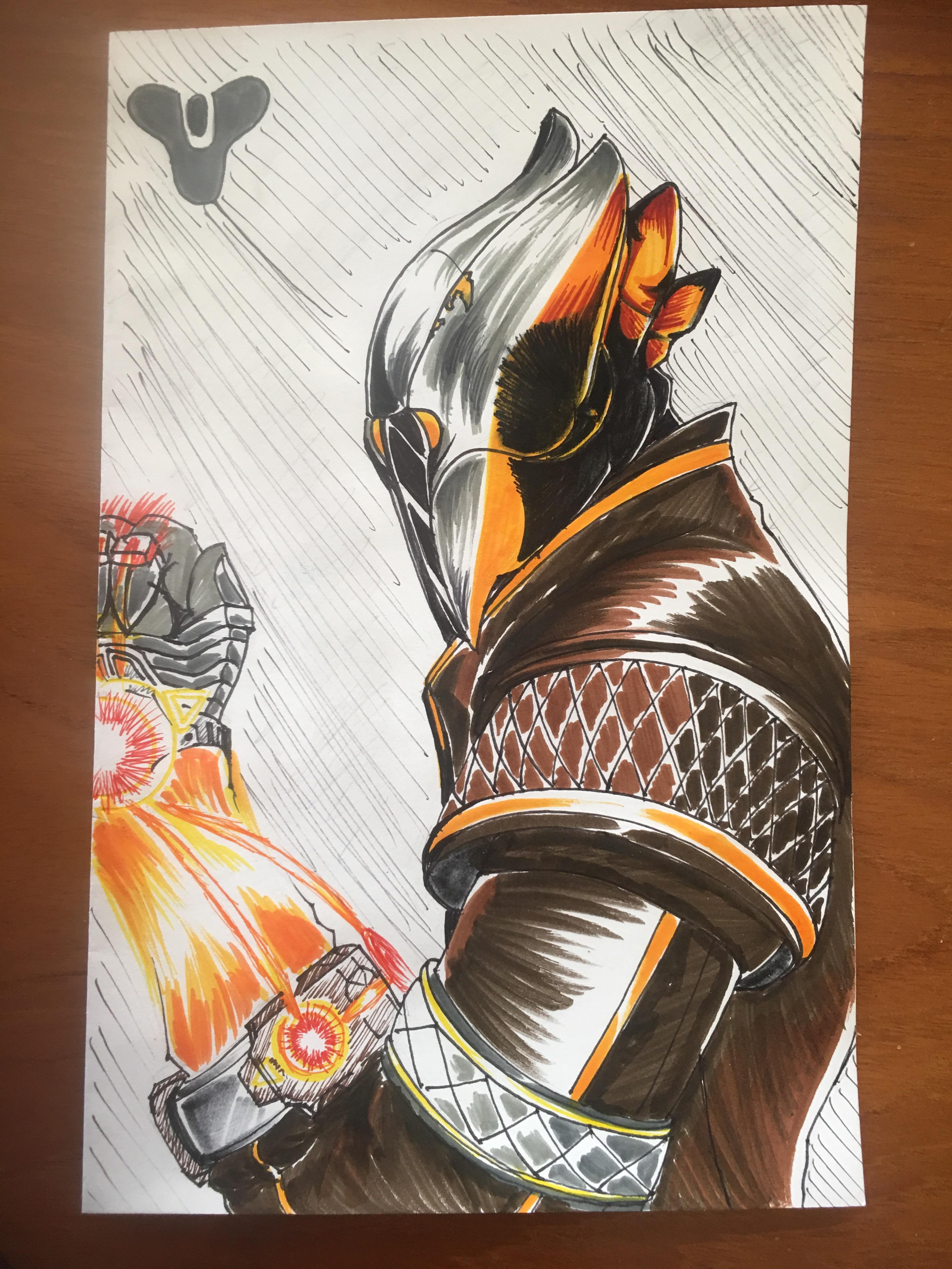 (Fanart) Destiny 2 Warlock Destiny_2