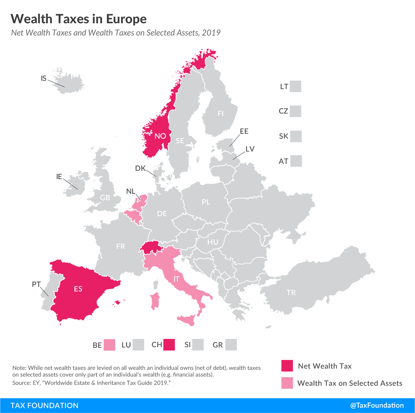 Countries with Wealth Taxes in Europe r/Maps