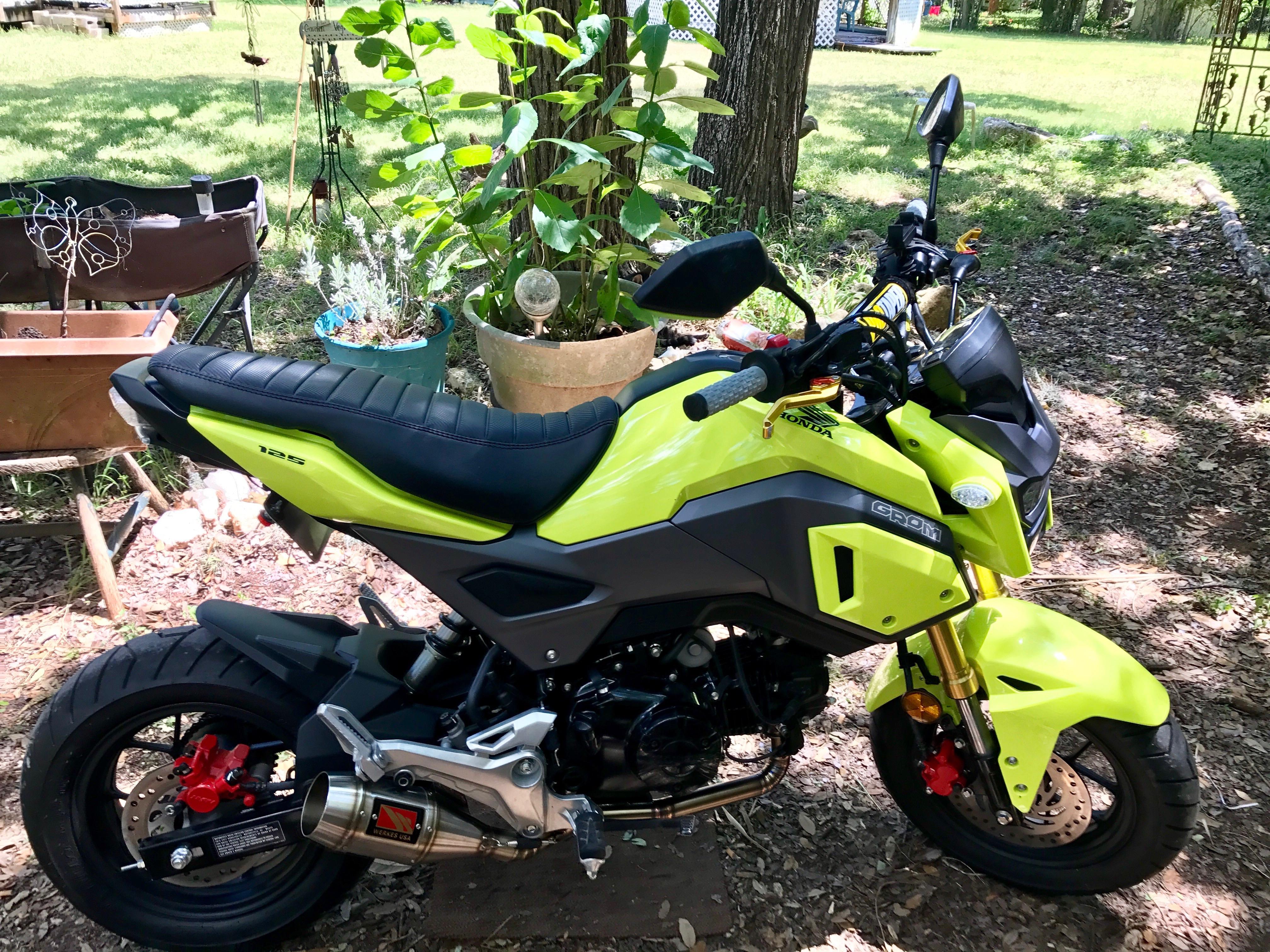 My 17 Grom before the color change. hondagrom