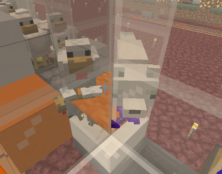 Guys Help, why won't my fox attack the chicken? r/Minecraft