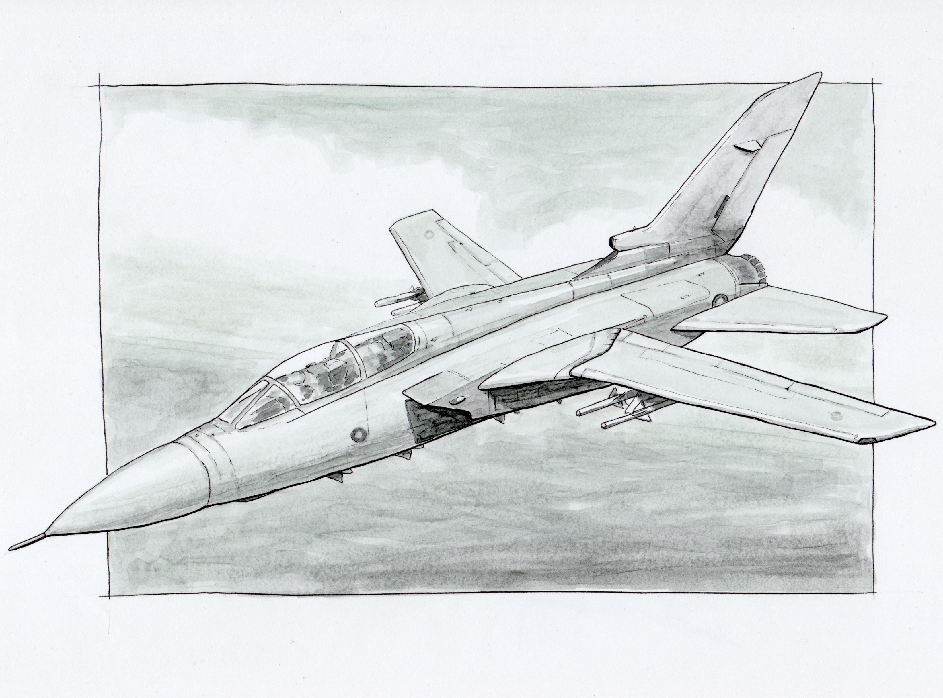 Рисунок миг 29 карандашом