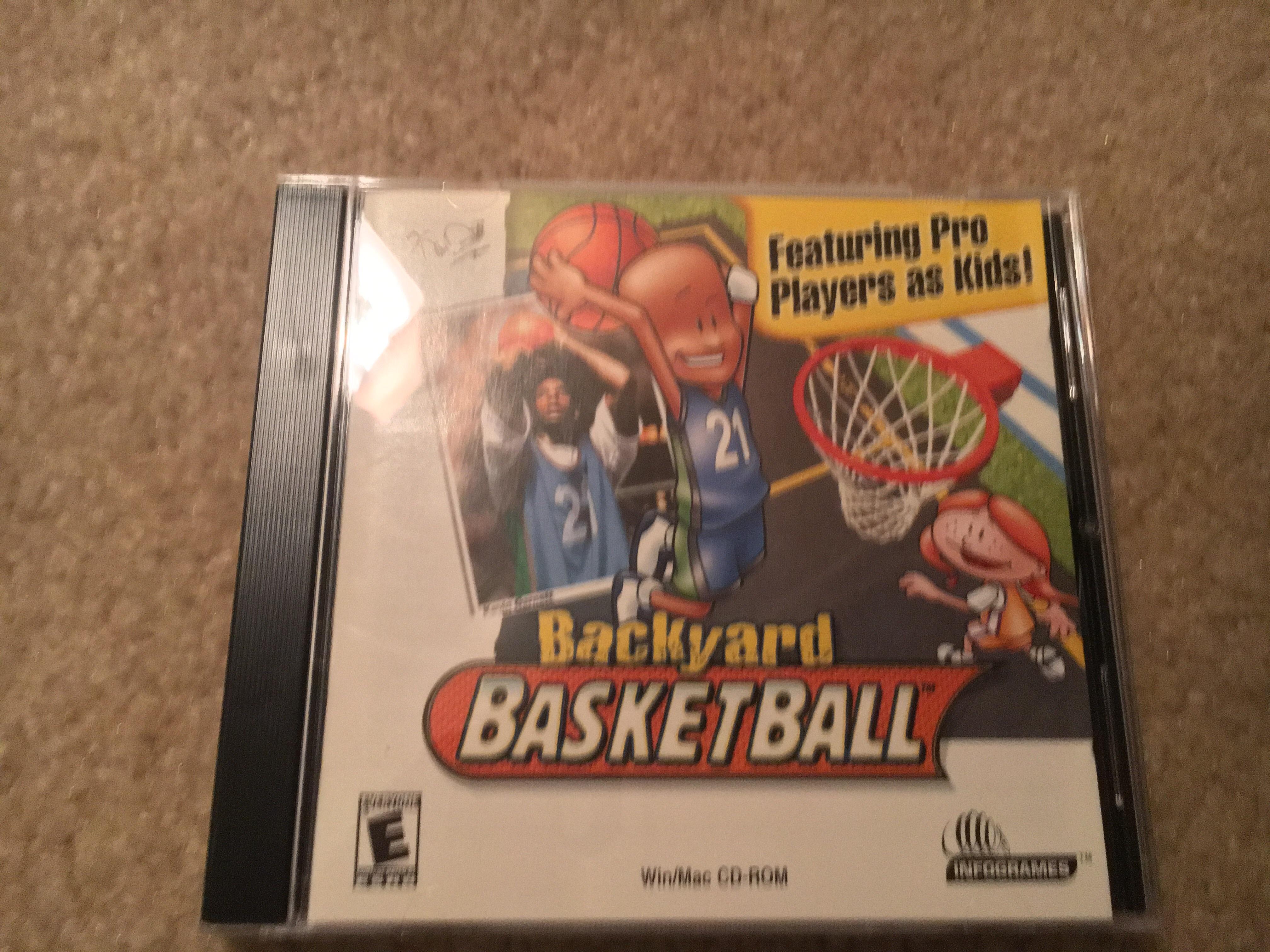 Backyard Basketball [2001], one of several PC games that I remember