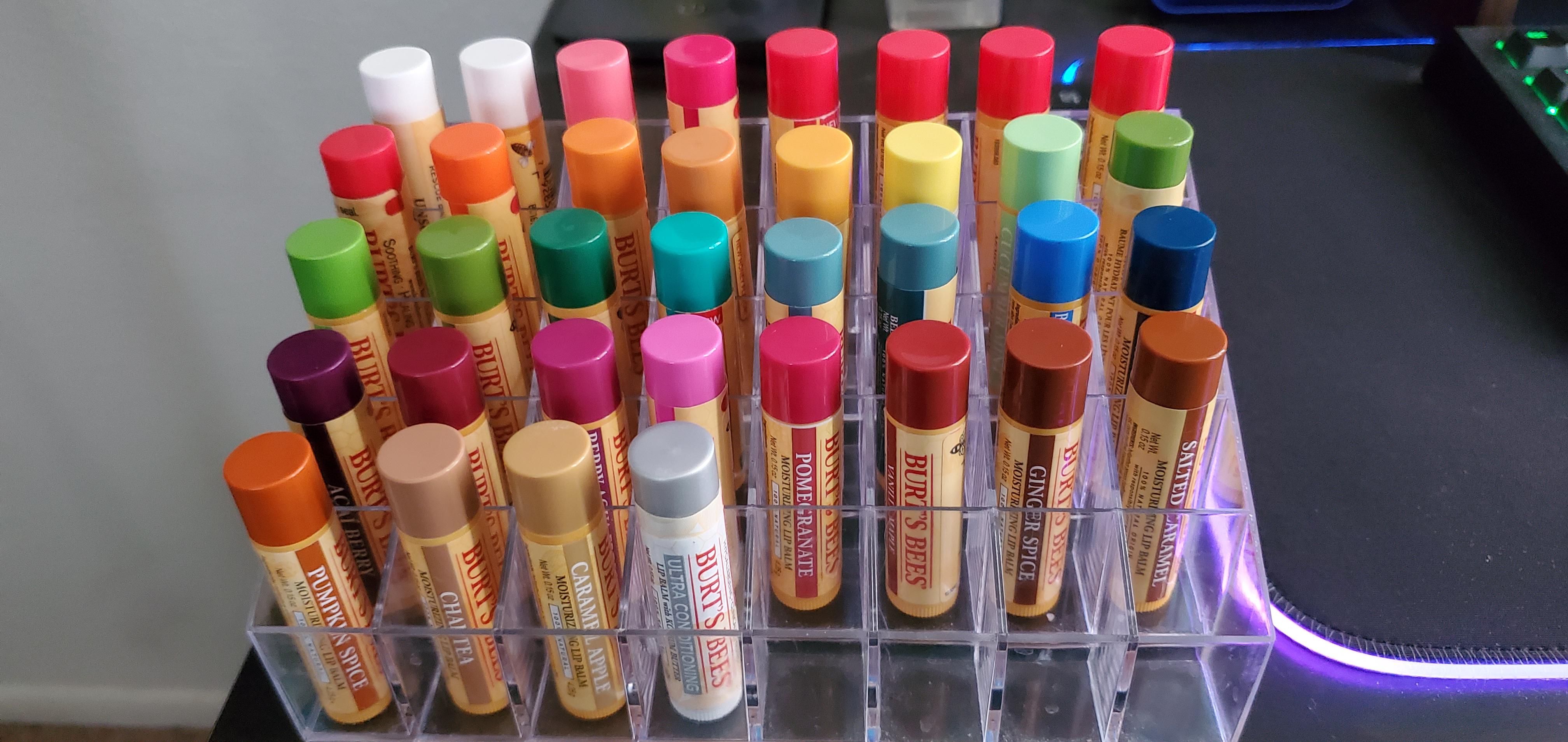 My Burts Bees Lip Balm Collection r/RainbowEverything