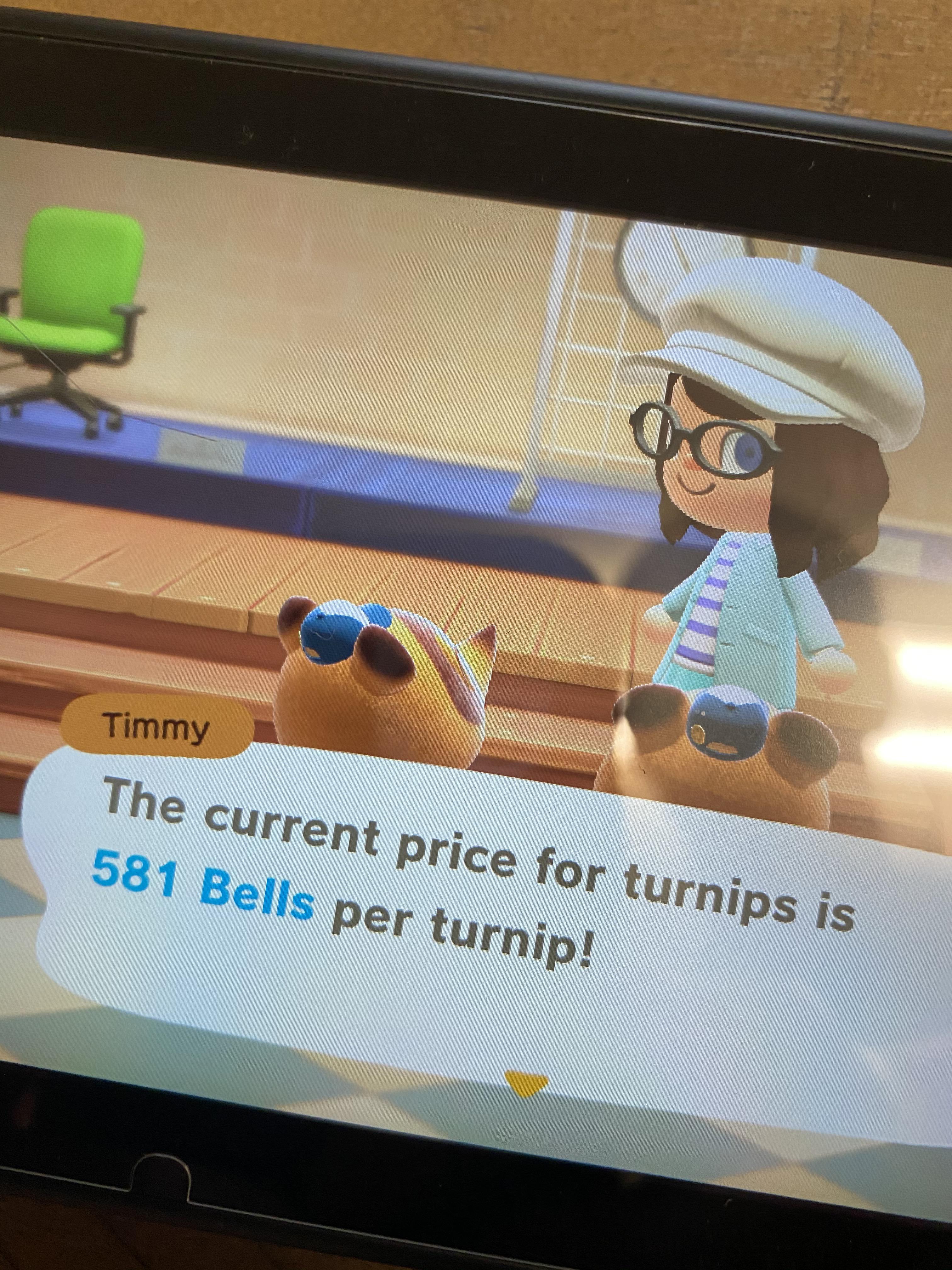 581 turnip prices! Tips are nice! r/animalcrossingturnips