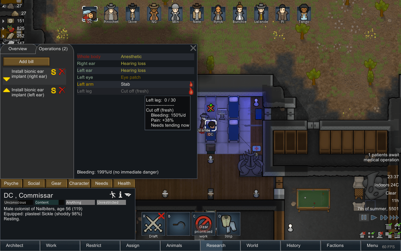 Tried to install bionic eye for the 4th time. THE MEDICAL SYSTEM HAS