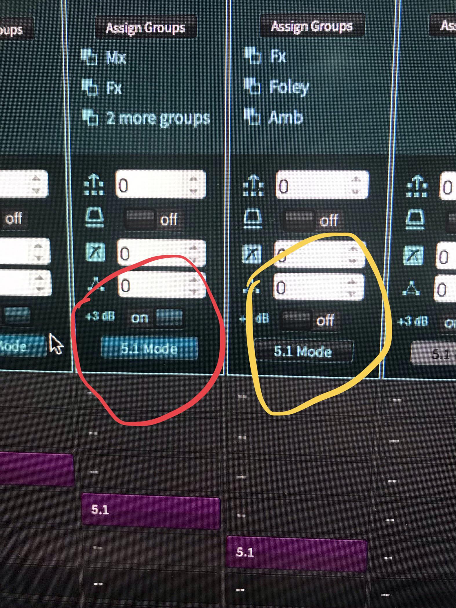 When downmix from ATMOS to 5.1, should +3 dB be on from Dolby rerender