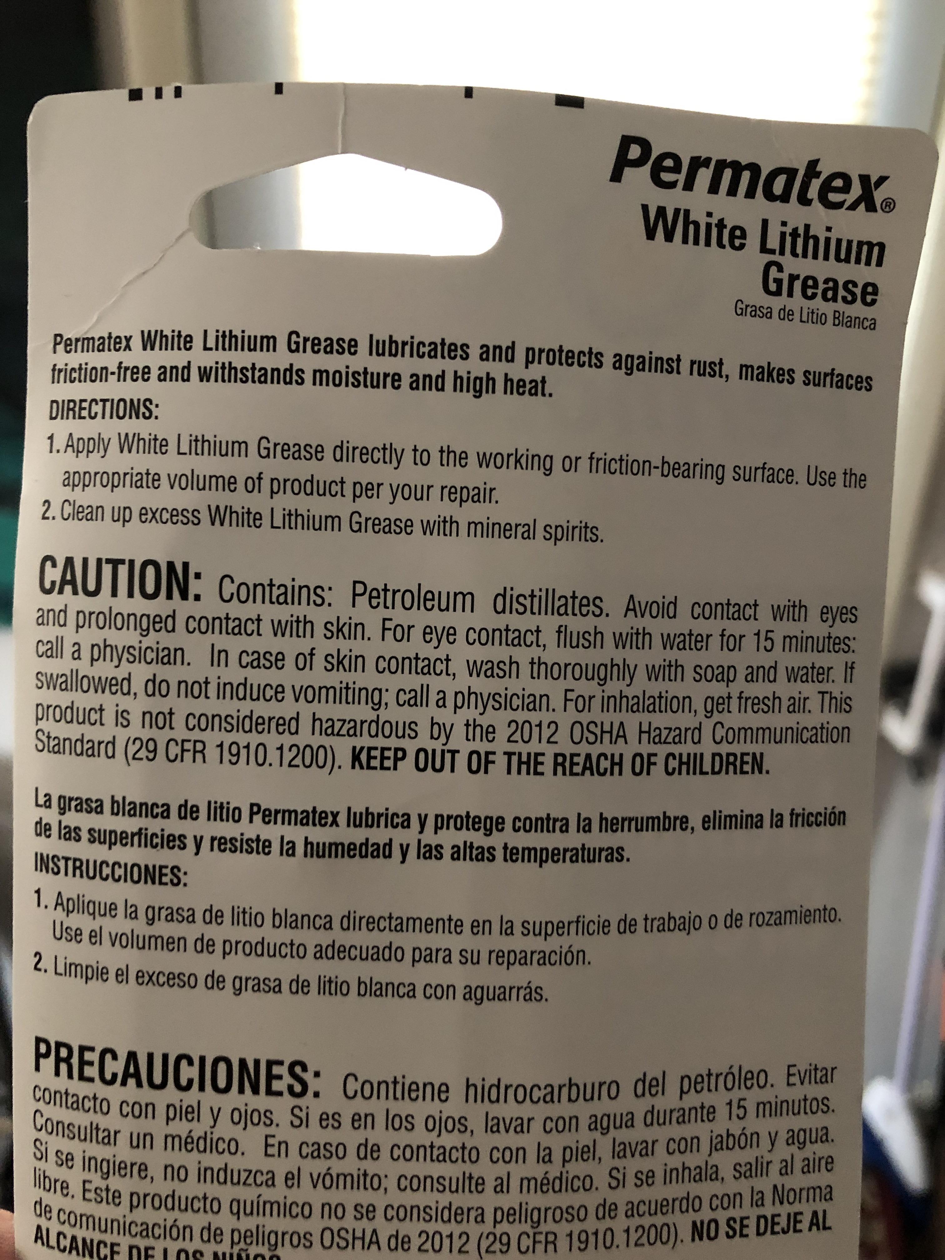 White Lithium Grease r/Nerf