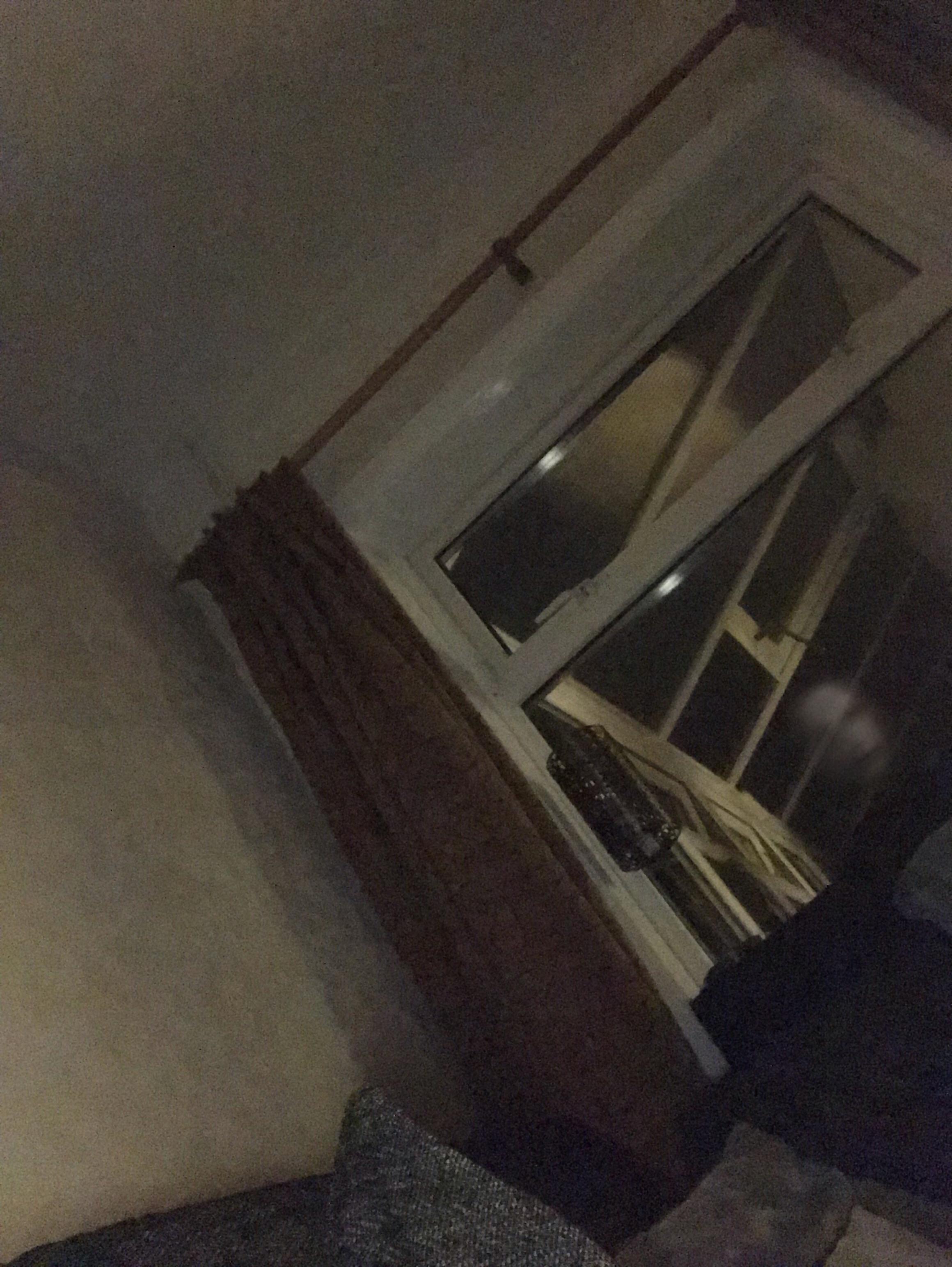 Last week I took this snap of the side of my living room as a streak on