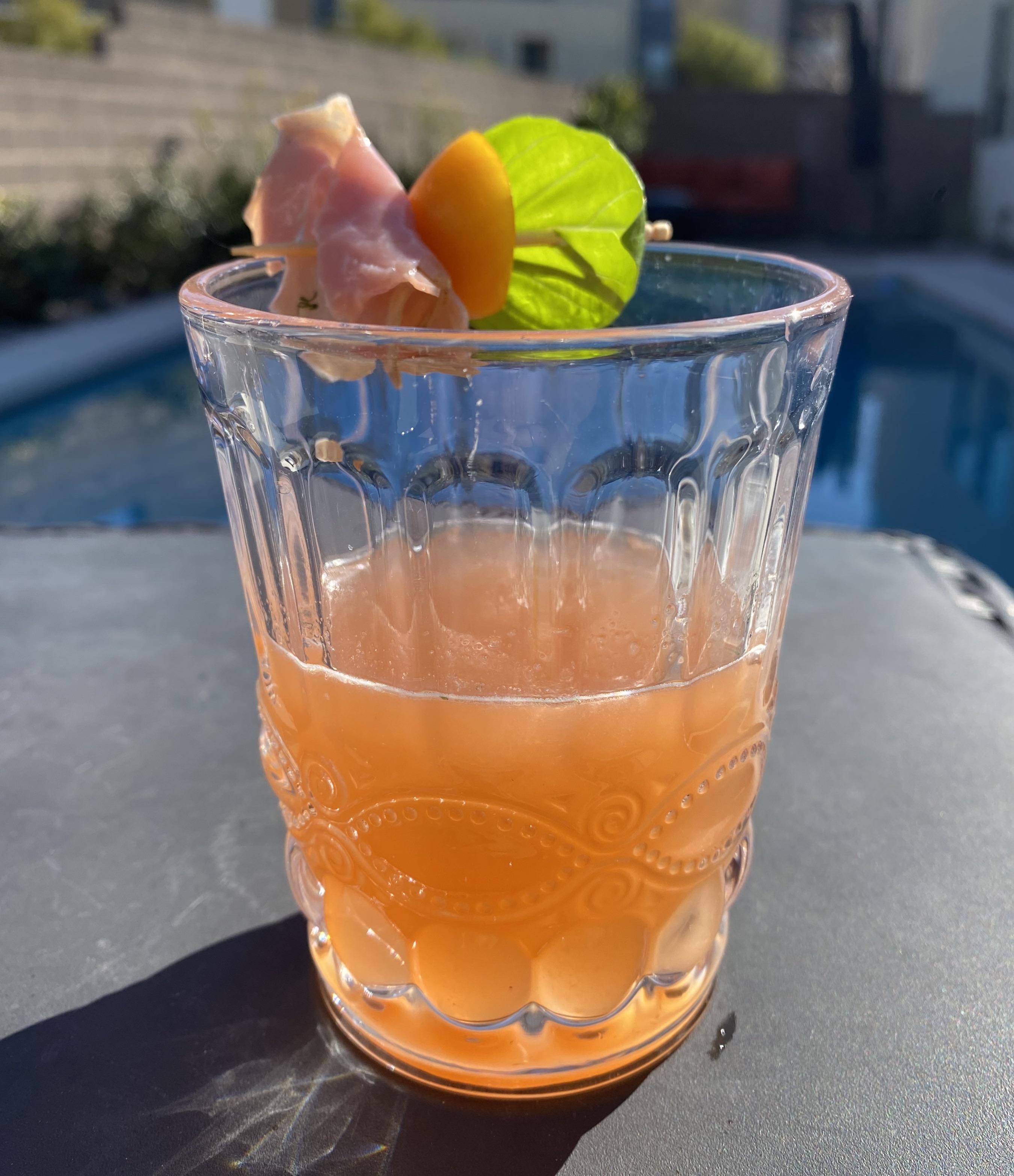 My first ever cocktail!! Recipe variation (from Bon Appetit) in the