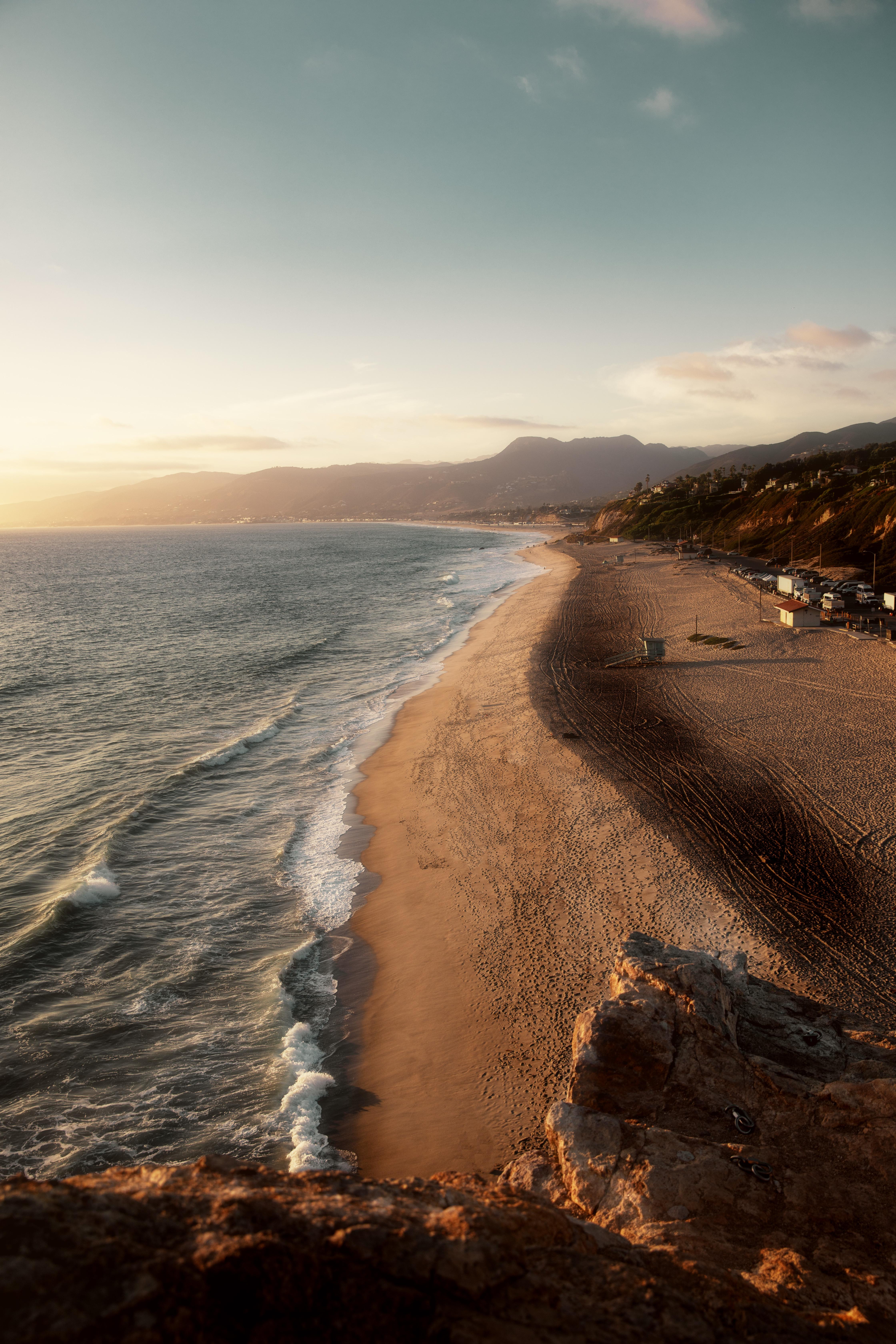 A sunset from one of Malibu's beaches in California MostBeautiful