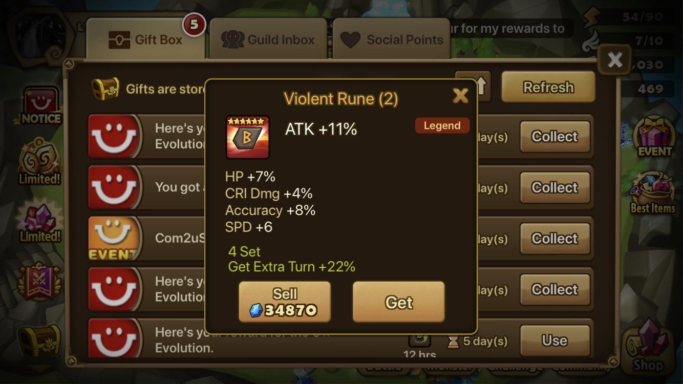 Event runes are the best runes summonerswar