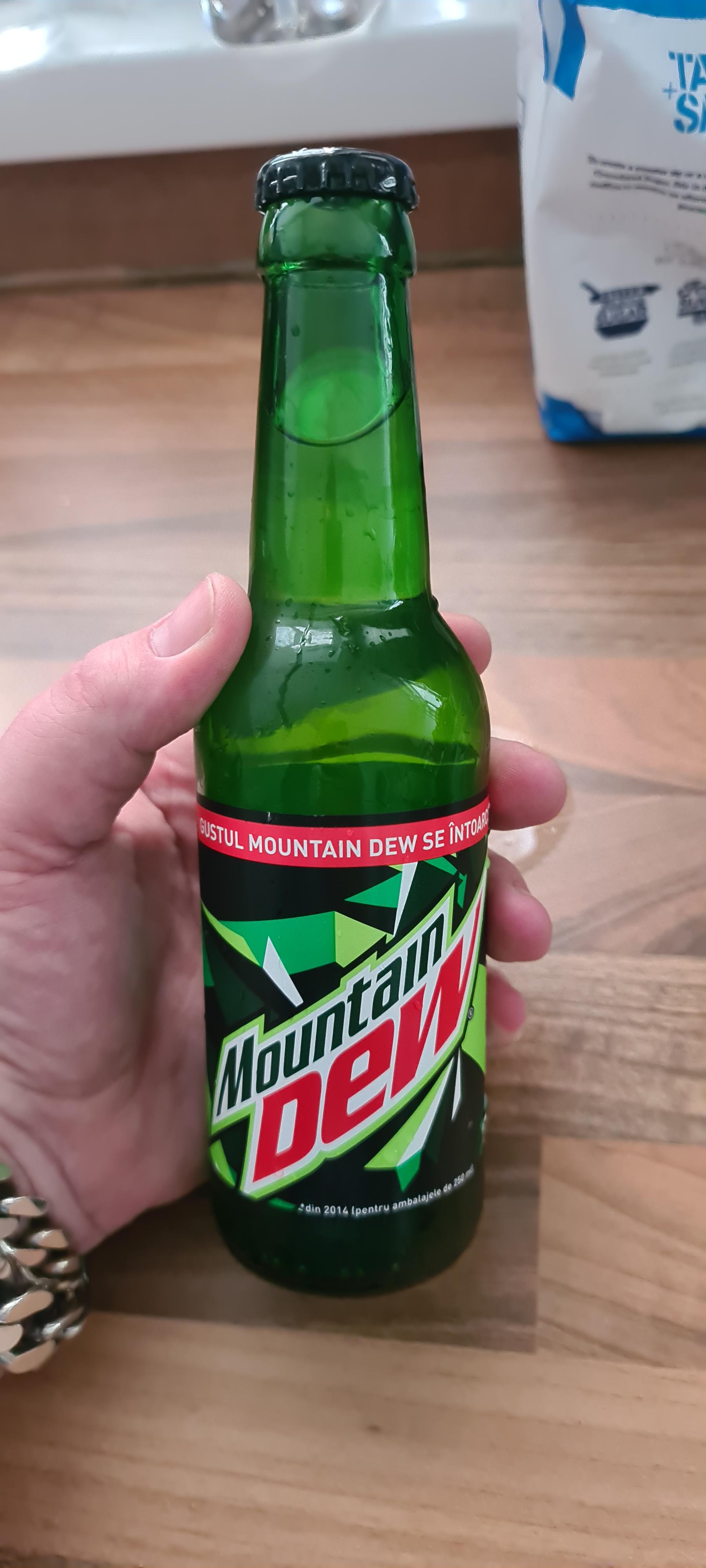 Mountain Dew Glass Bottle