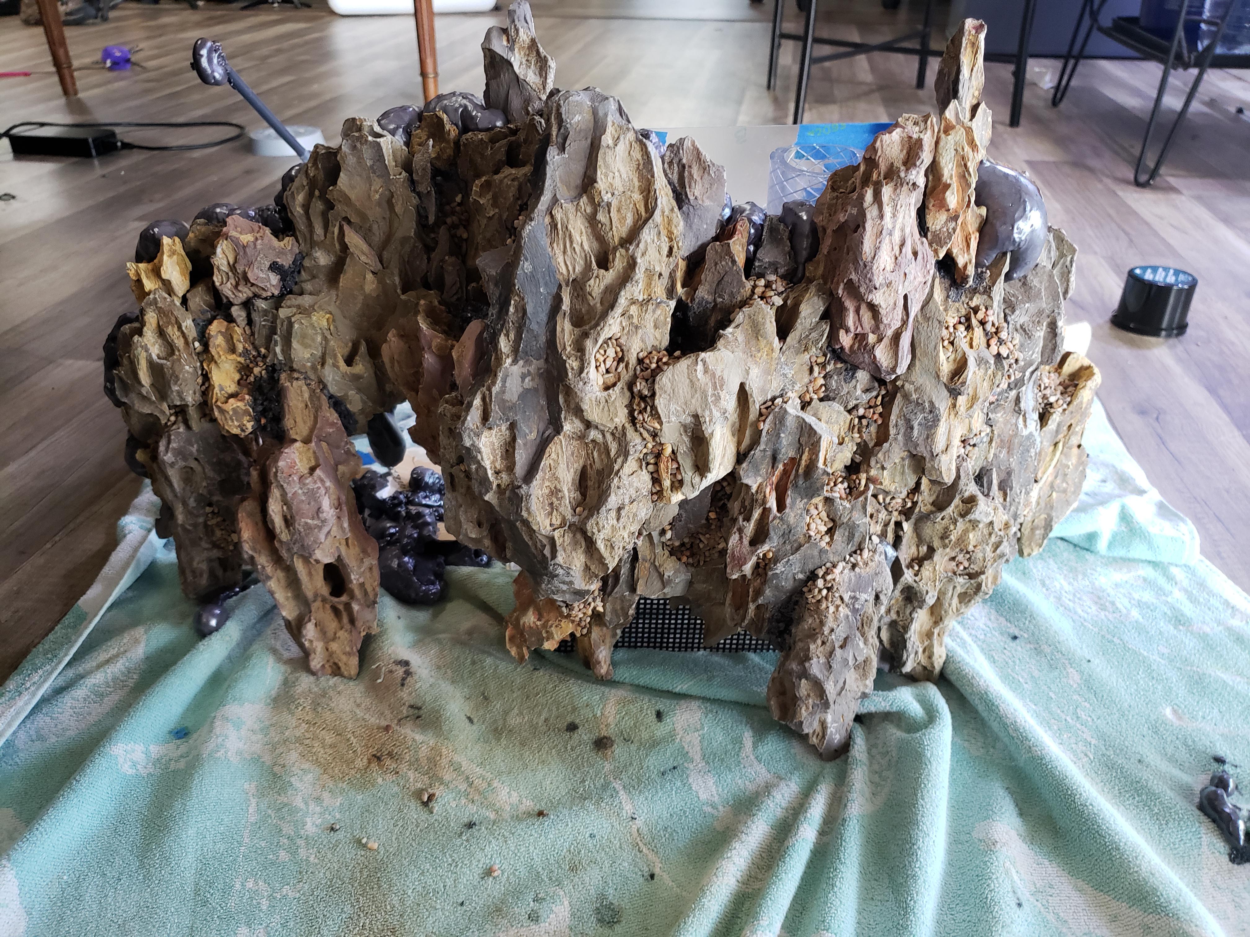 I'm currently bettaproofing an Ohko/dragon stone scape. Details in the