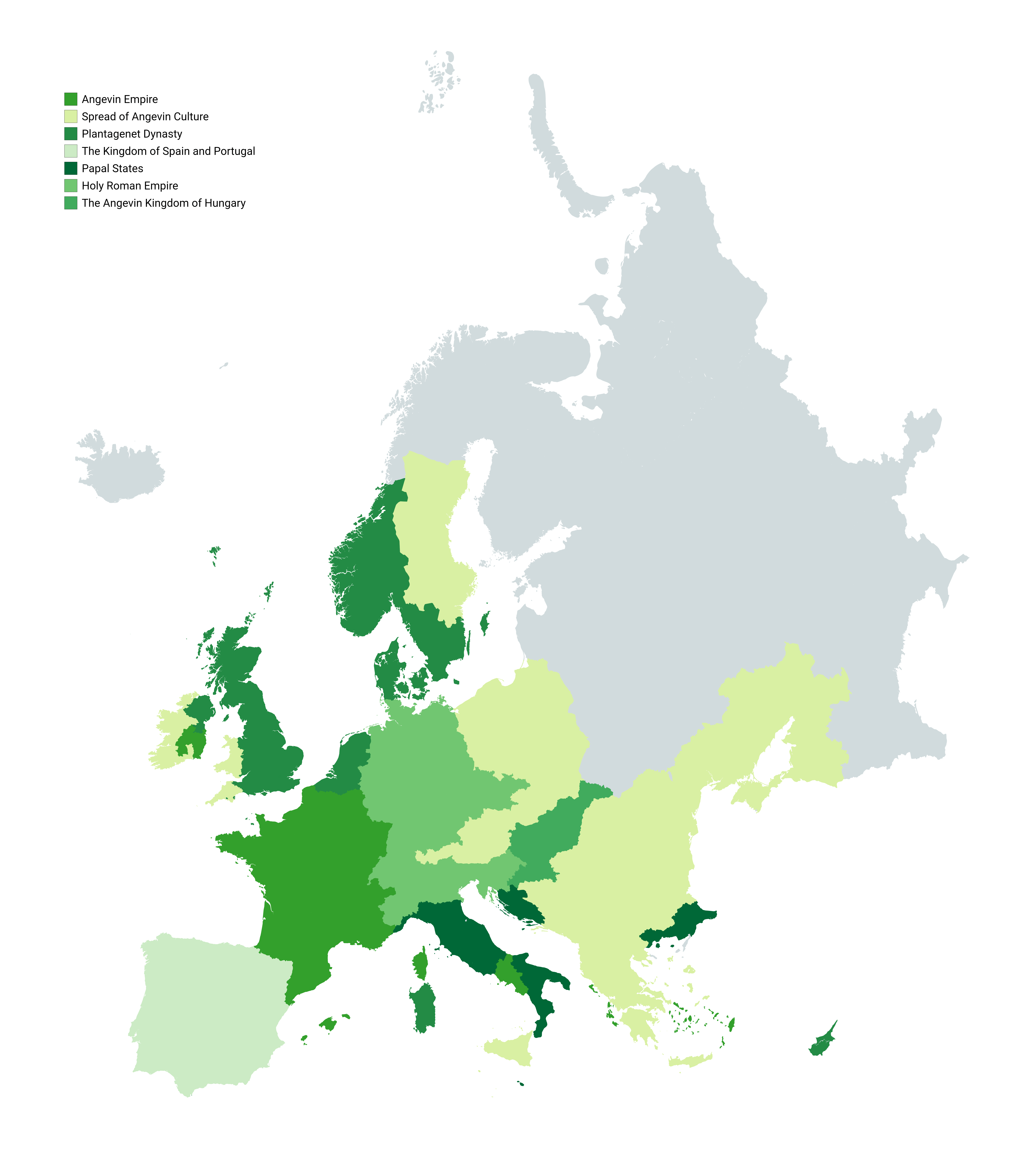 The Angevin Empire 1400 r/AlternateHistory