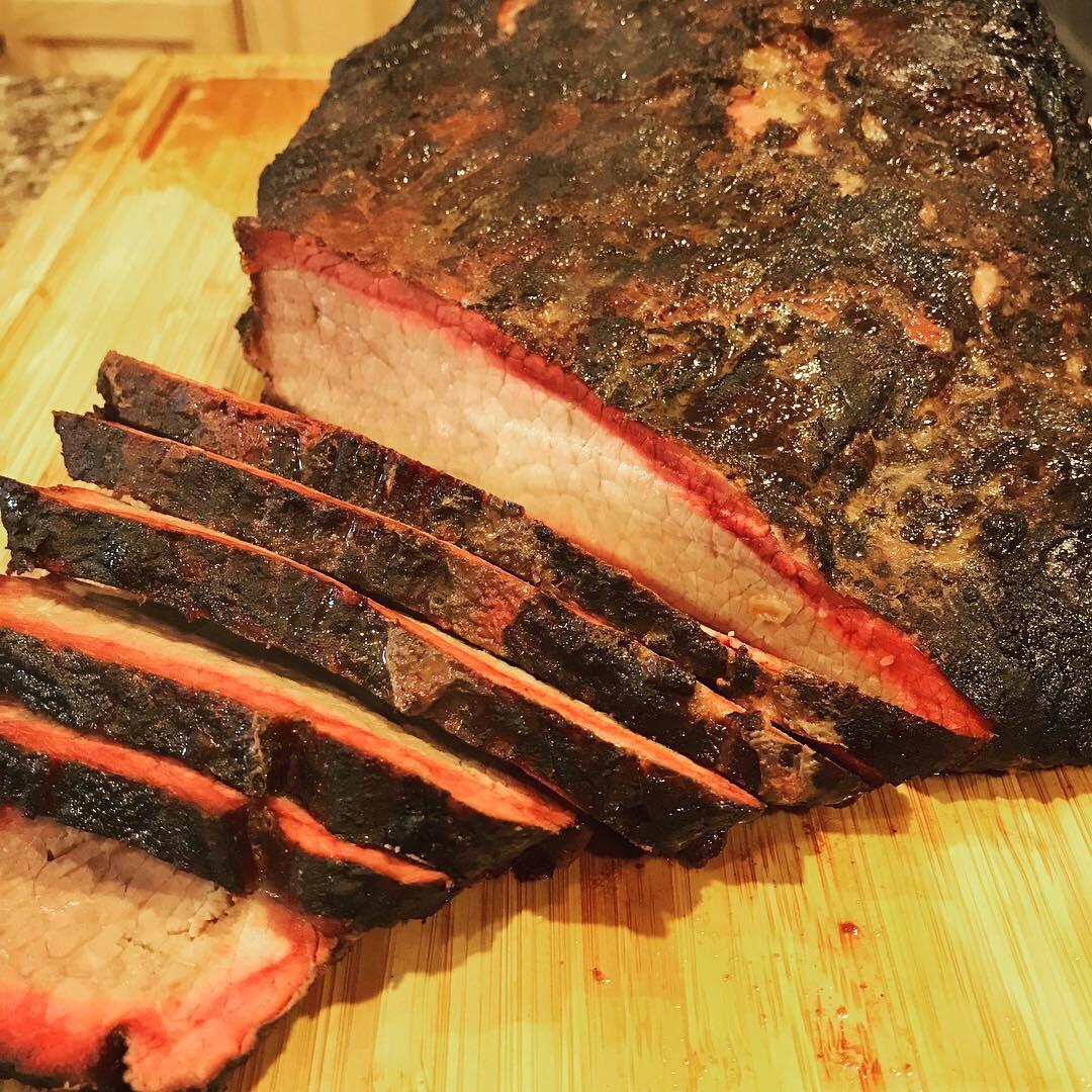 First Beef Brisket. 11.5 hours on the er charcoal kettle. r/FoodPorn
