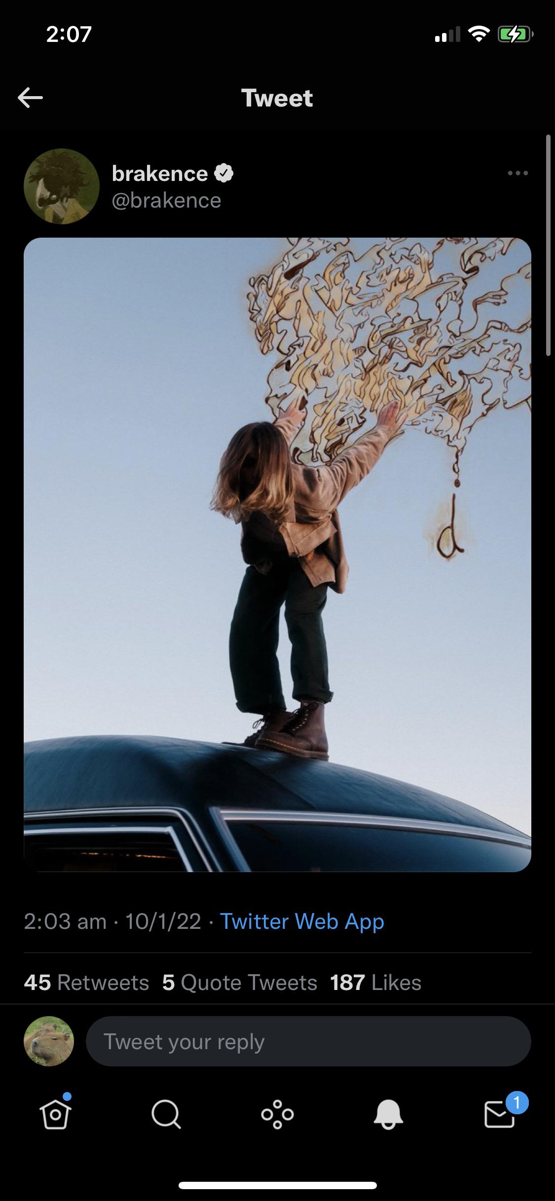 babe wake up new brakence tweet brakence