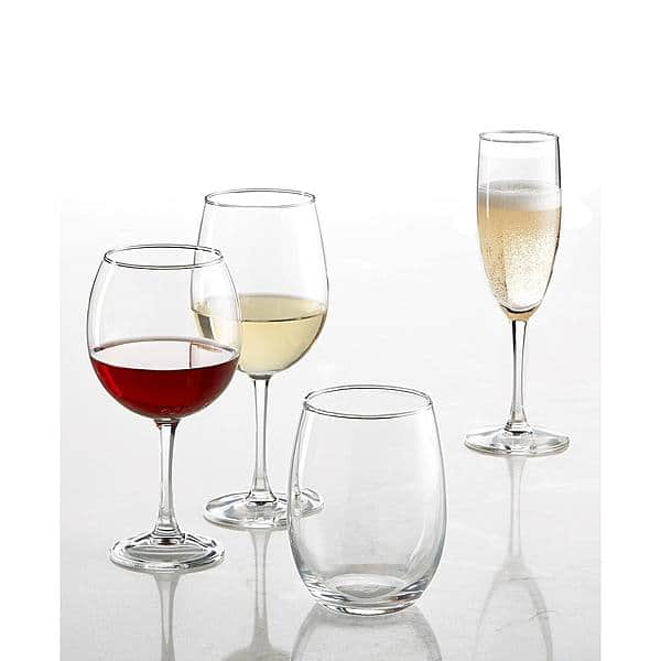 [Macy's] 12Piece Martha Stewart Wine Glasses or Large Tumblers 9.99