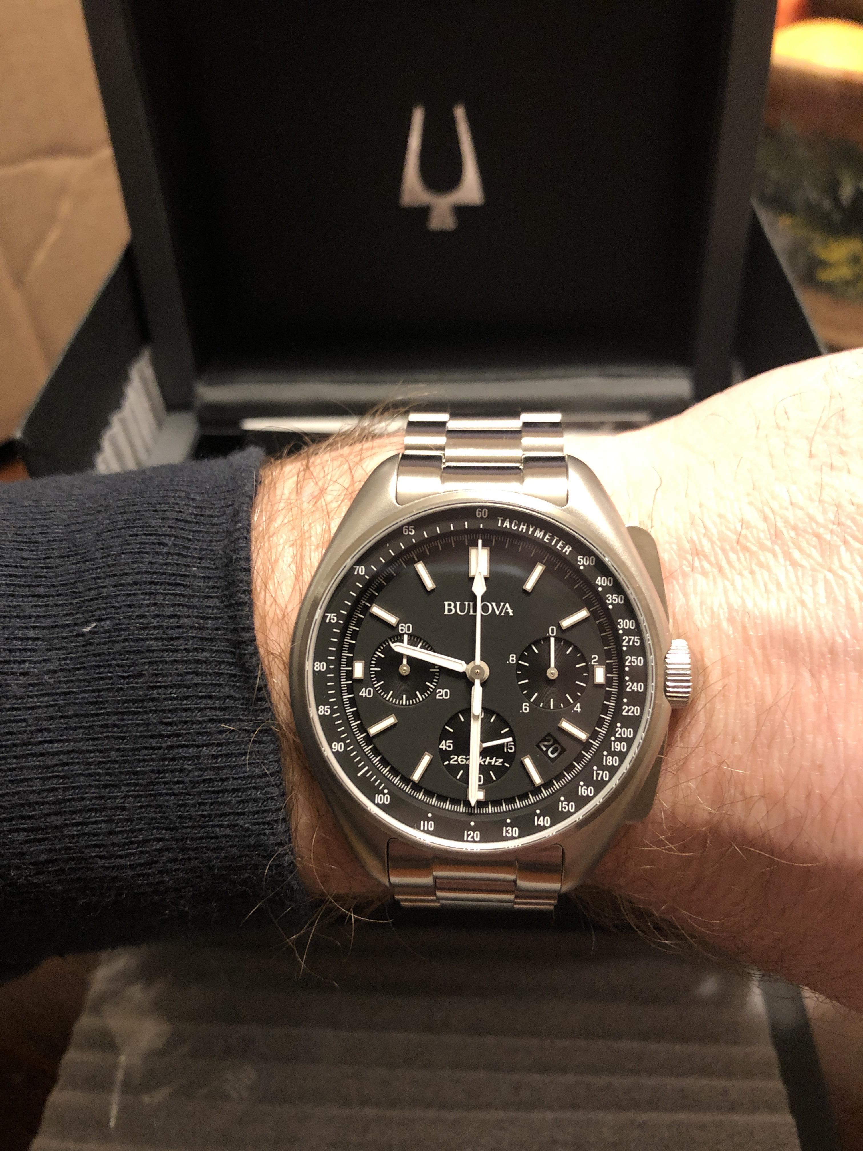 [Bulova Lunar Pilot] Second watch added to the collection. Blast off