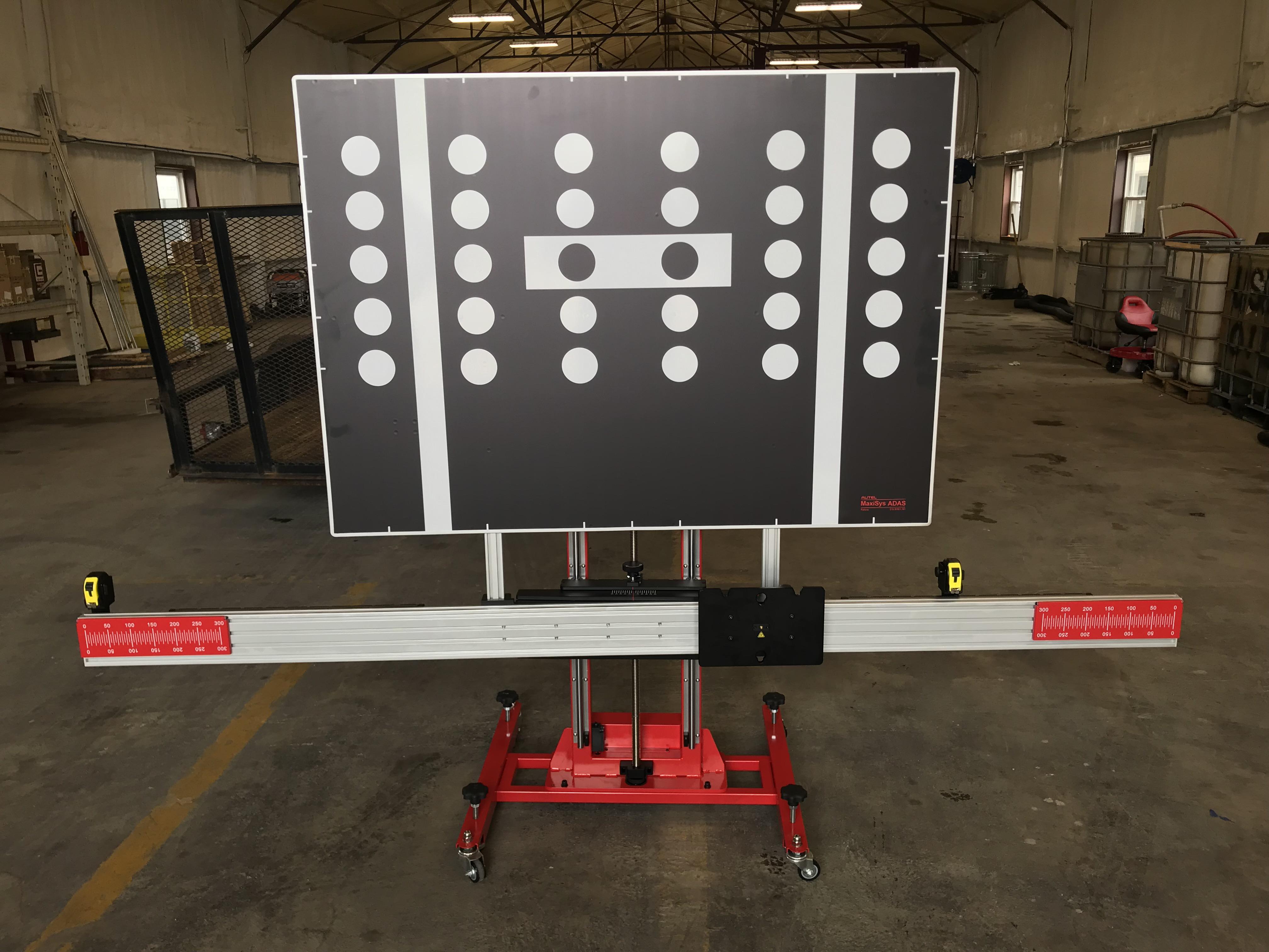 Our new ADAS calibration frame just rolled in