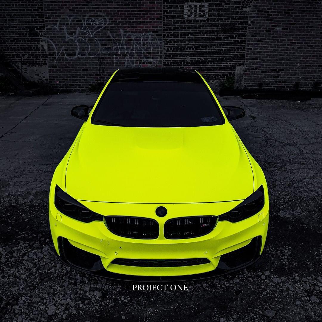 3M Satin Neon Yellow r/CarWraps