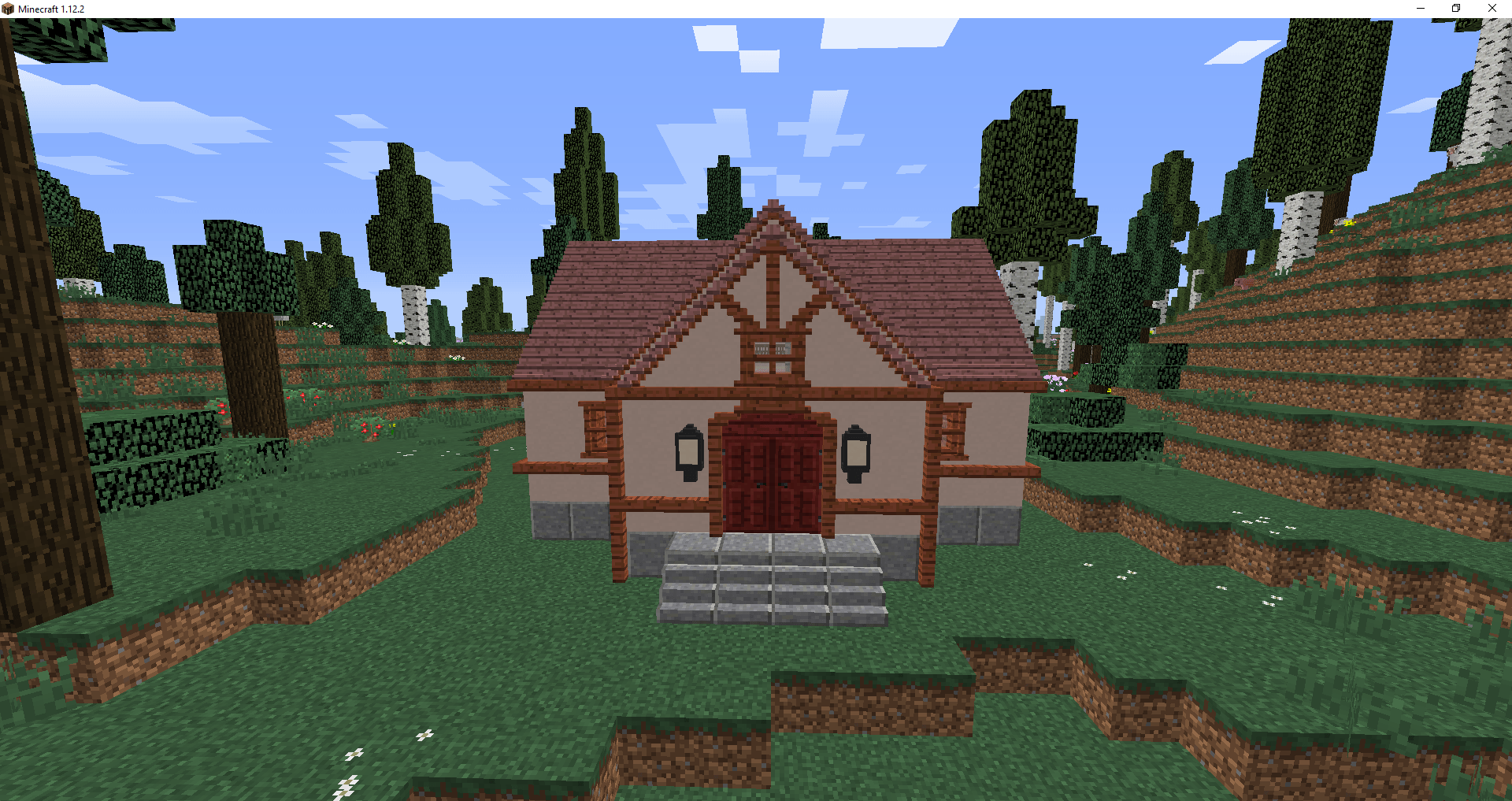 I built the Animal Crossing New Horizons house in Minecraft r/Minecraft