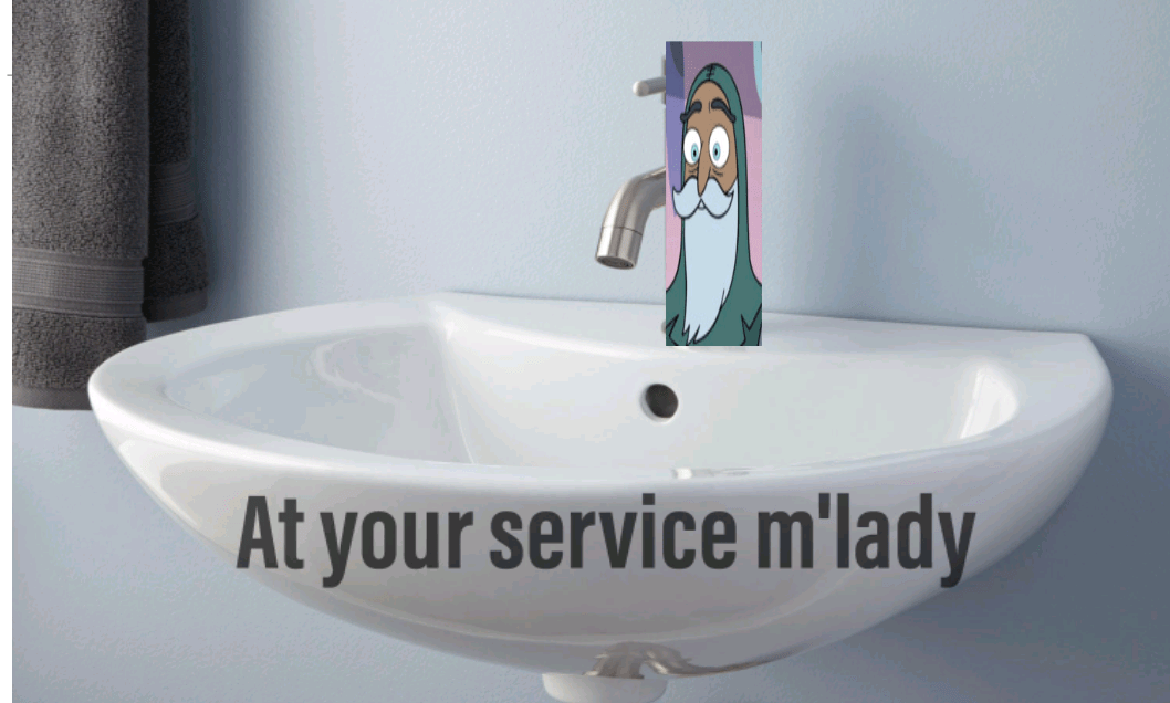 Today in Spanish I learned that Lavabo means bathroom sink. Coincidence? I think not! r