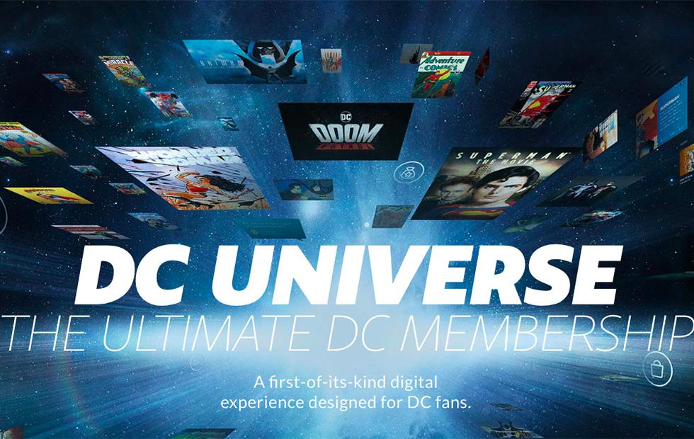 What does the DC Universe Streaming service lineup look like so far