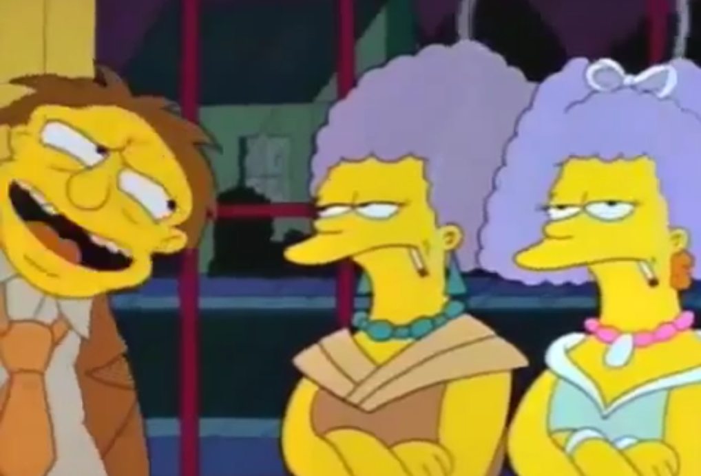 TFW you meet Homer's sisters in law r/SimpsonsFaces
