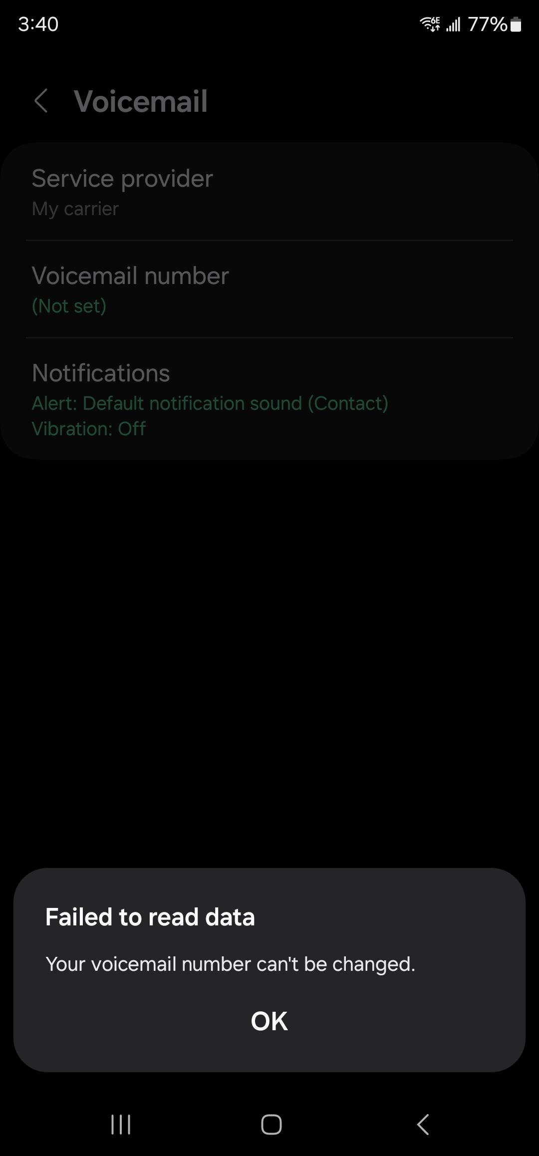 Can not set number in voicemail. r/telus