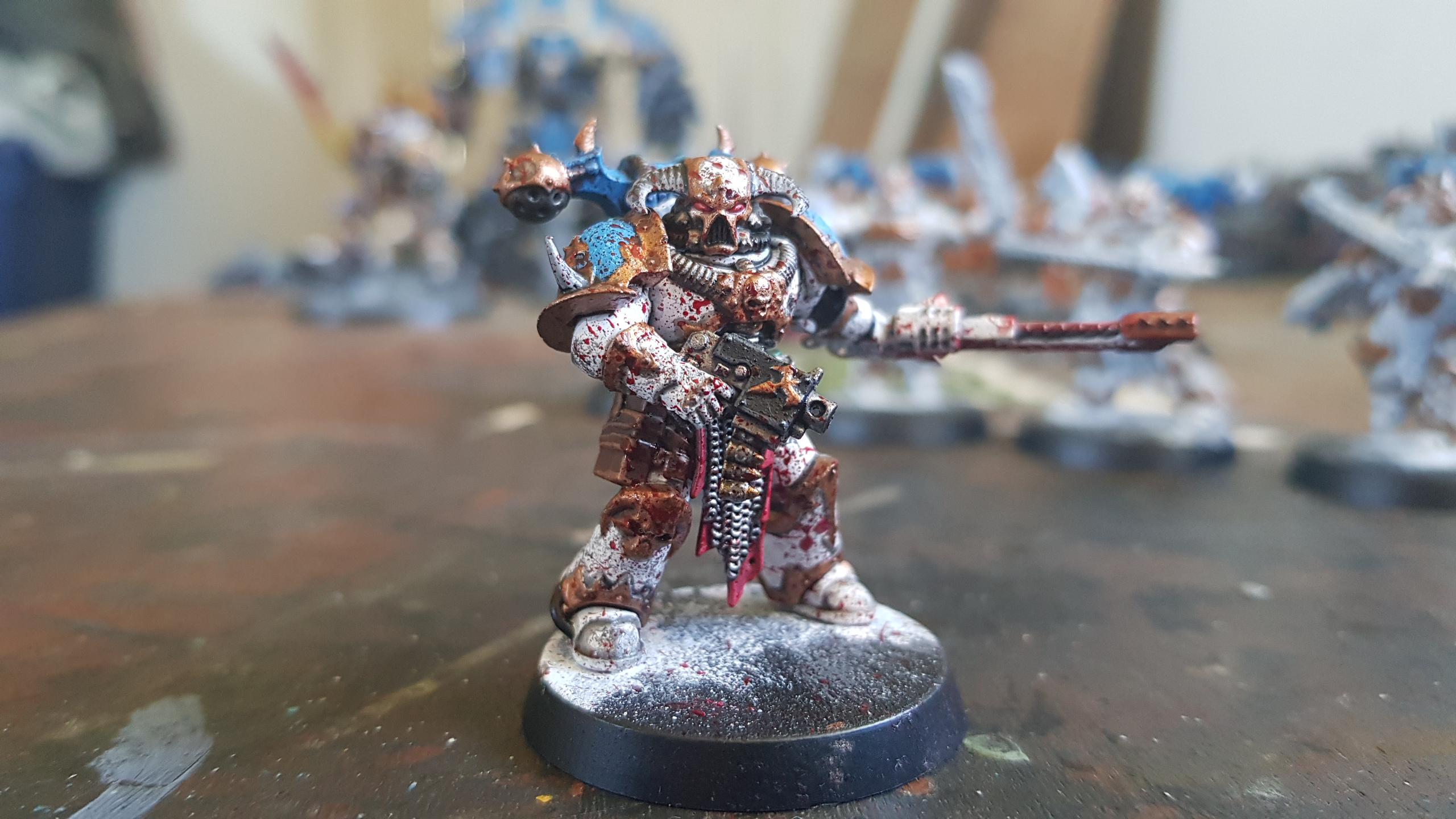 Ive just started painting heresy recently. I'm used to much more loyal