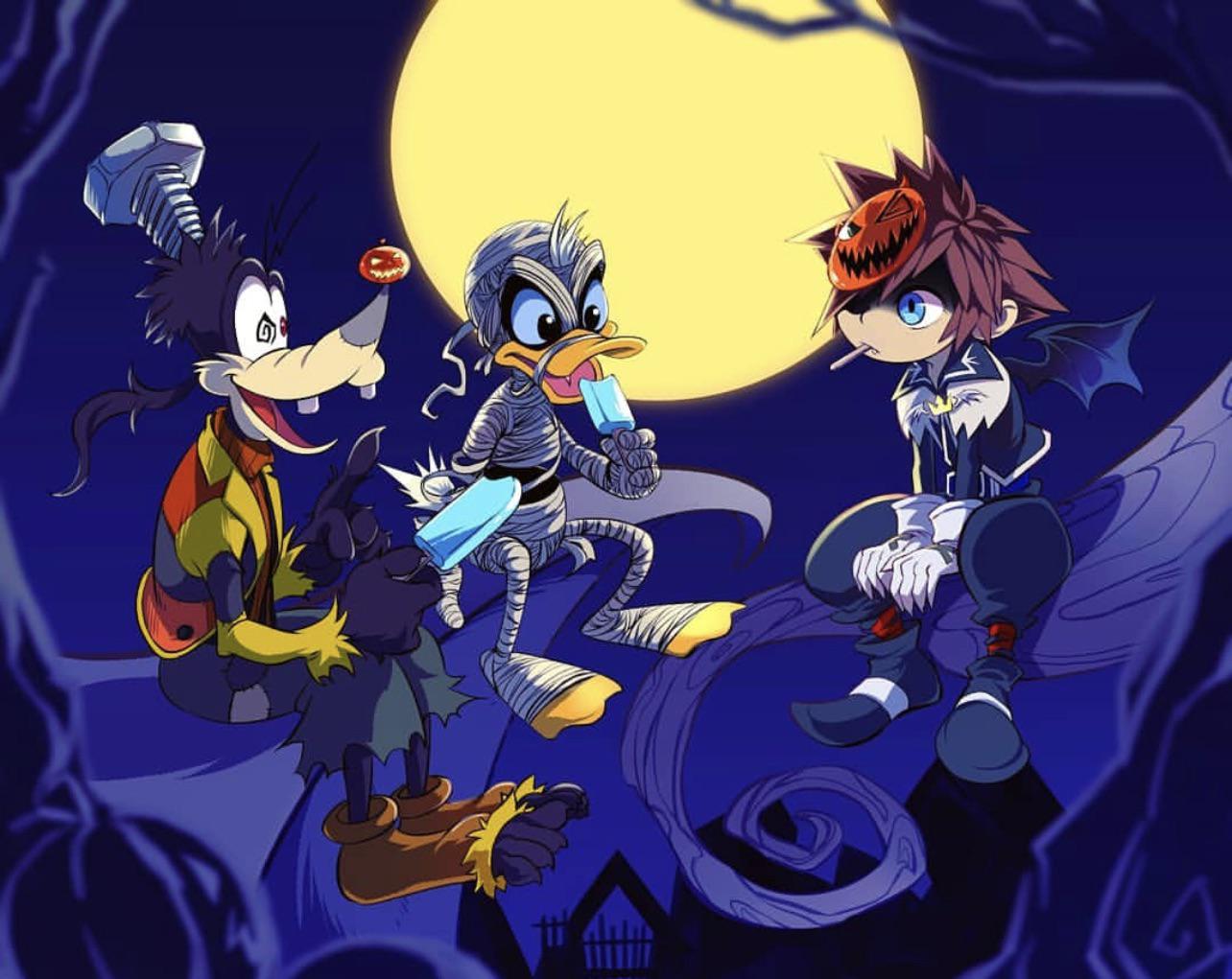Halloween Town Fanart by kingdomkii r/KingdomHearts