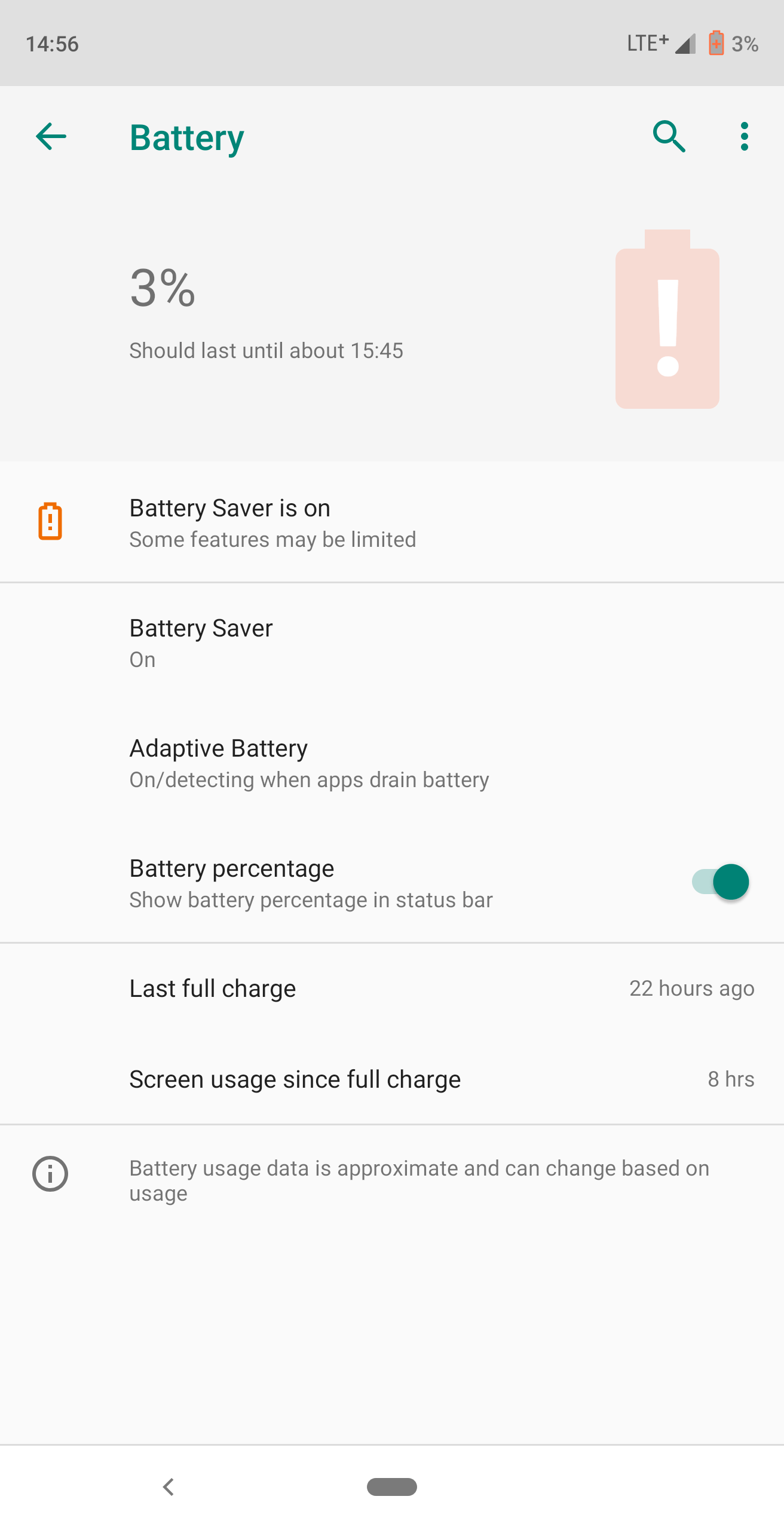 Because we need more battery life screenshots /s r/essential