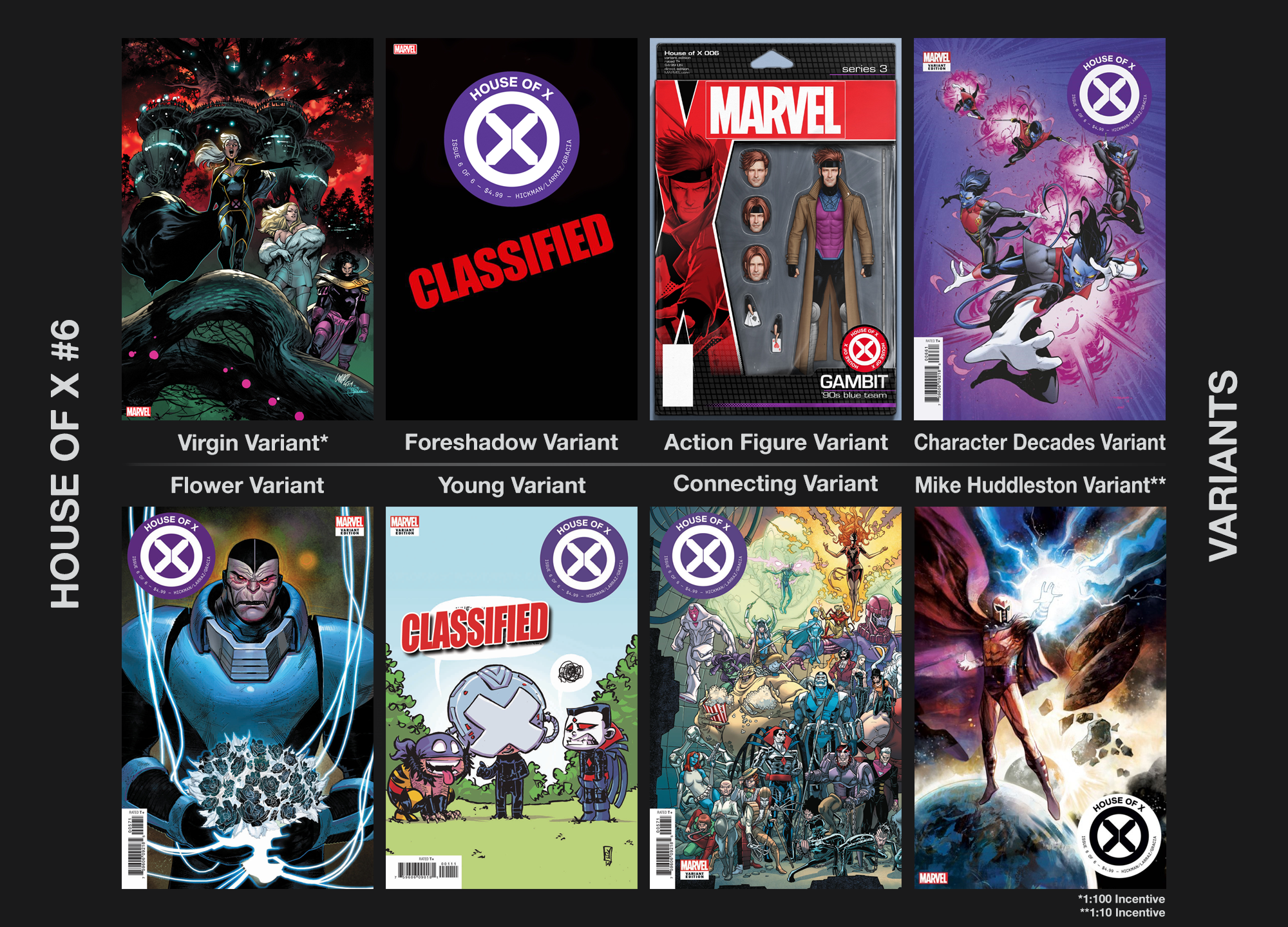 House of X 6 Variants