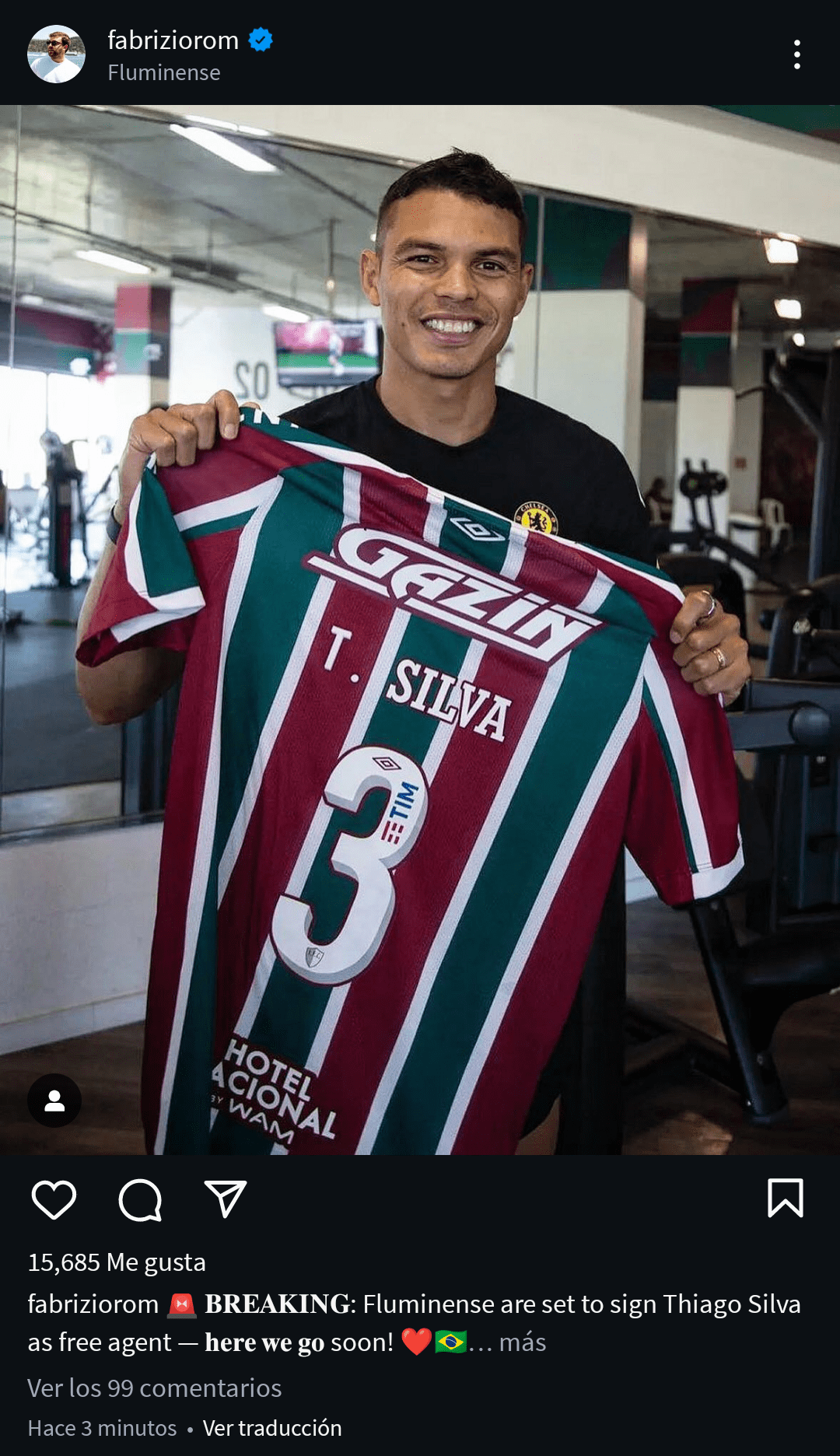 Get Thiago Silva before its too late, as brazilian center back will(08)