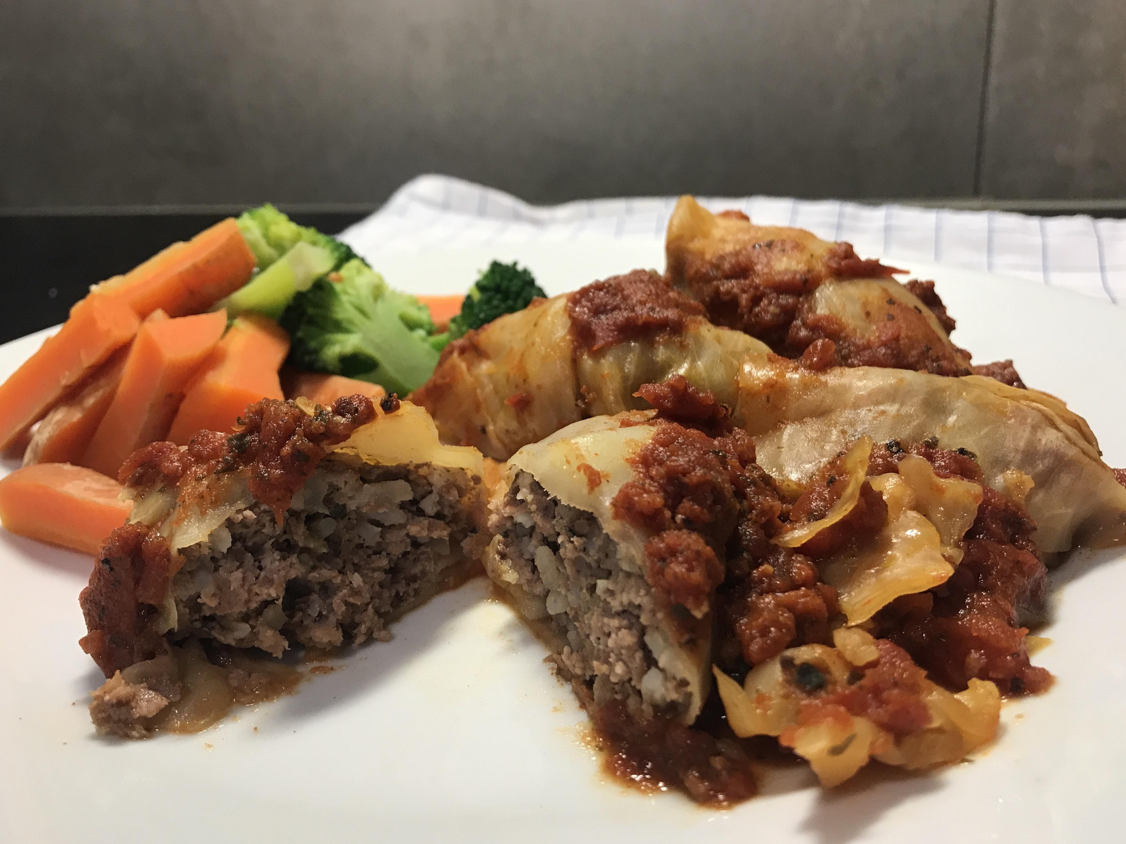 Slovak Stuffed Cabbage Salad & Sides