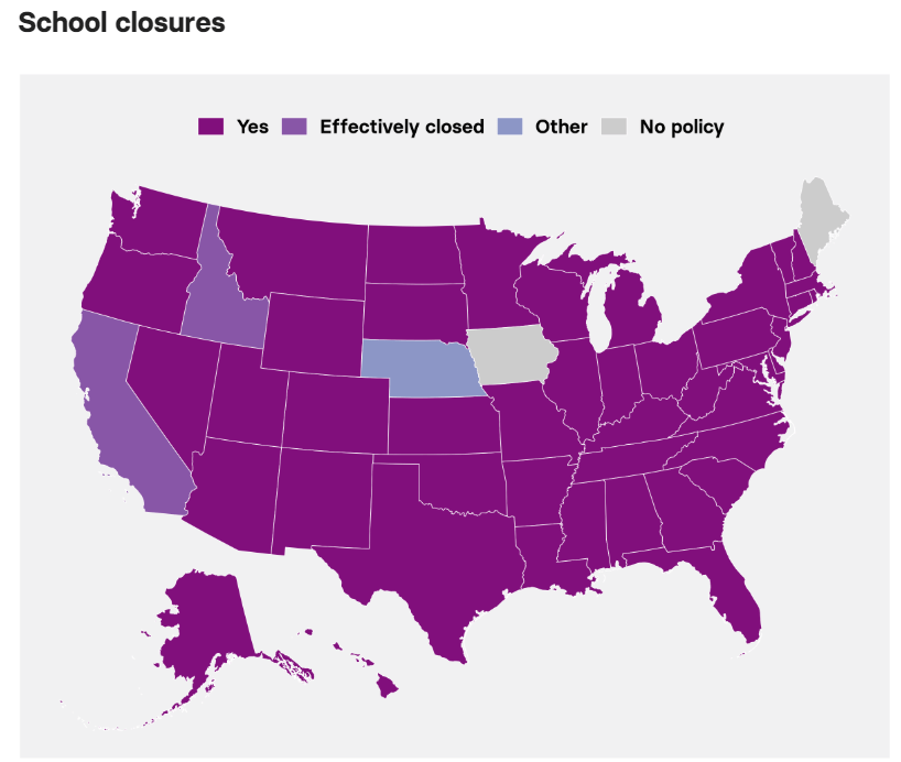 Nice way to make Iowa stand out on a map I guess. r/Iowa