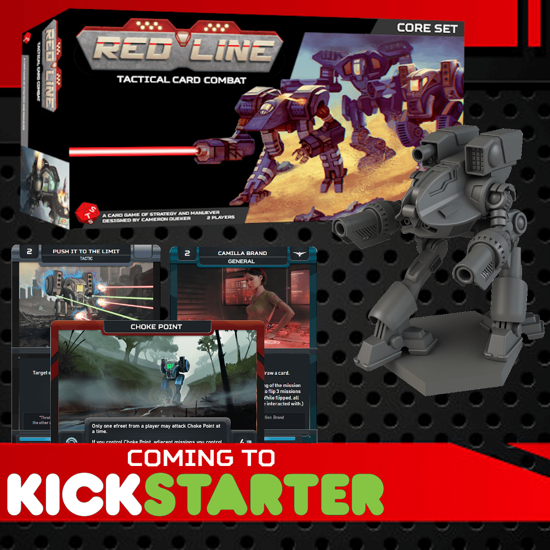 Coming soon to Kickstarter! r/REDLINEgame