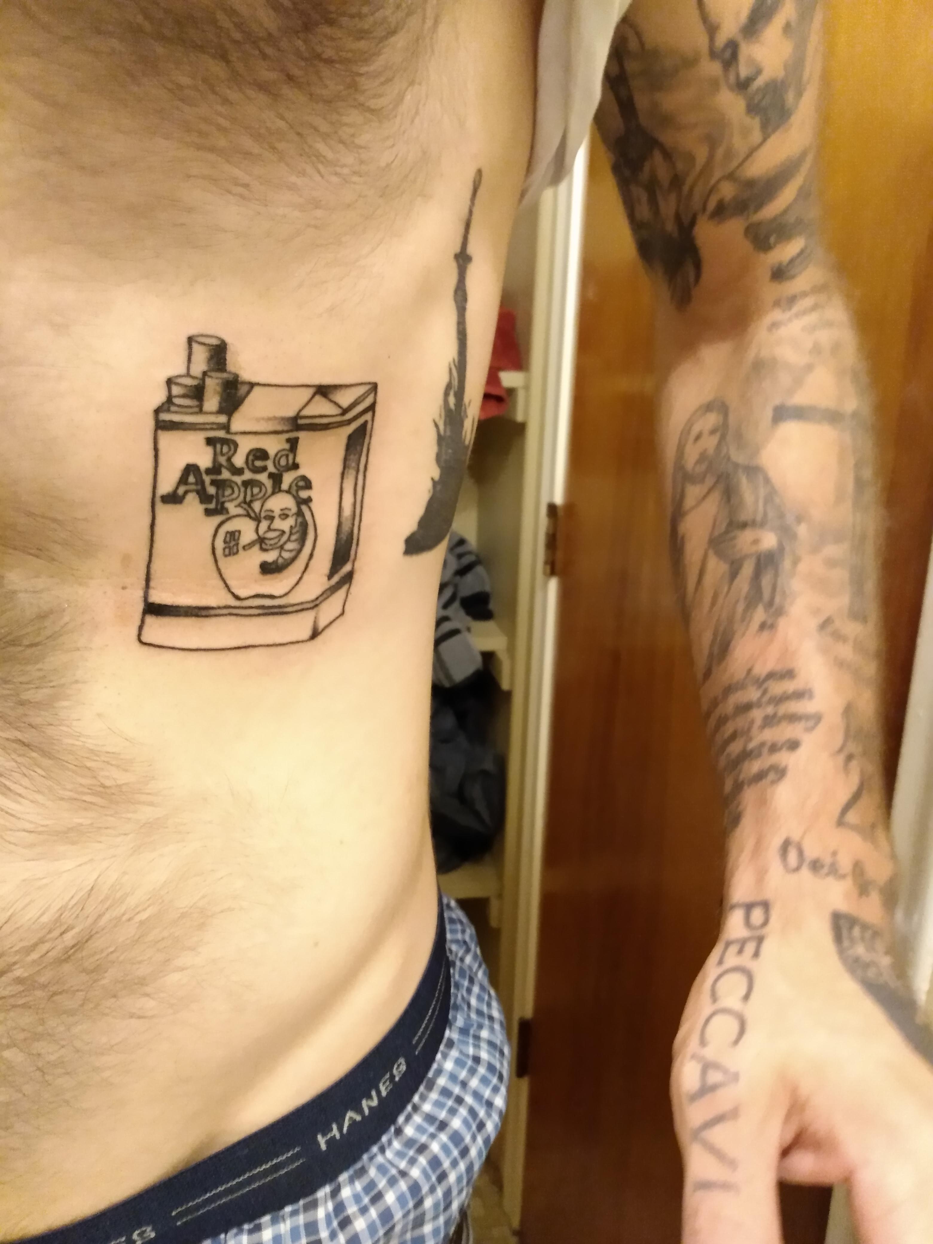 Newest Tattoo - Pack Of Red Apples : R/Tarantino 4160_x_3120_jpg