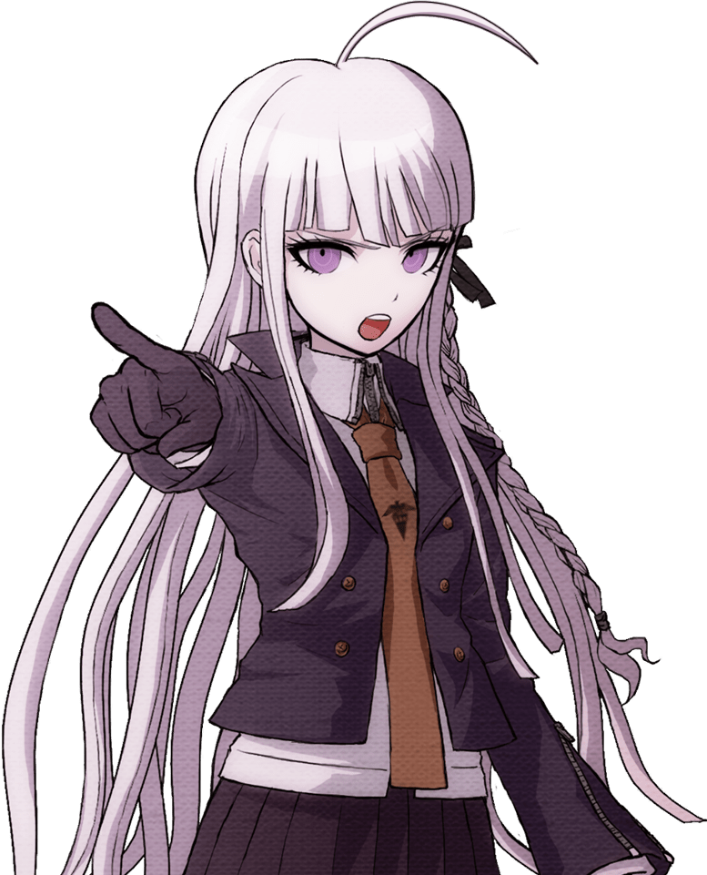 Giving Danganronpa Characters Ahoge's Day 55 [FINALE] Kyoko Kirigiri